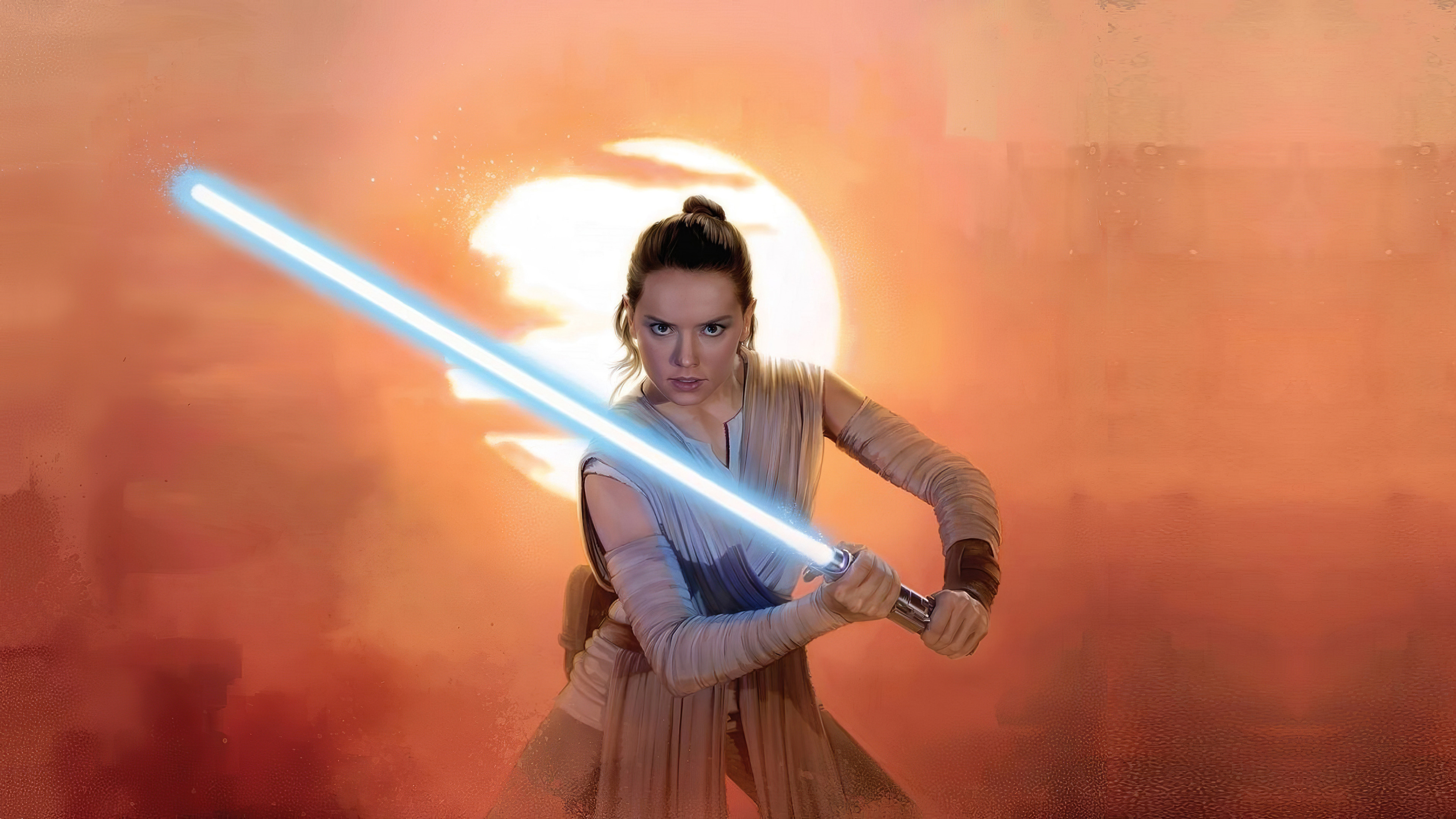 rey star wars artworks 4k ef 3840x2160 1