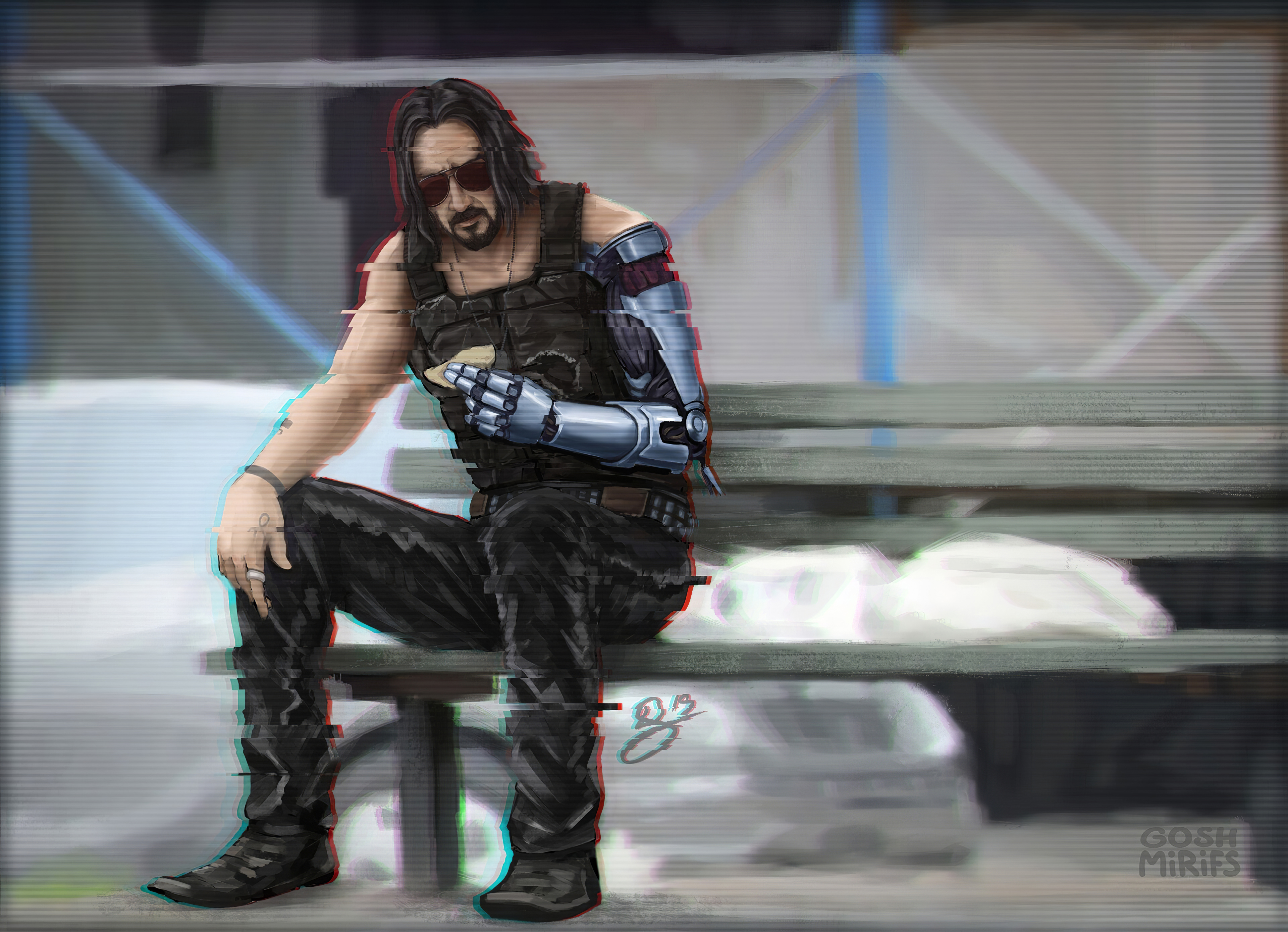 cyberpunk 2077 keanu reeves art 1581274971