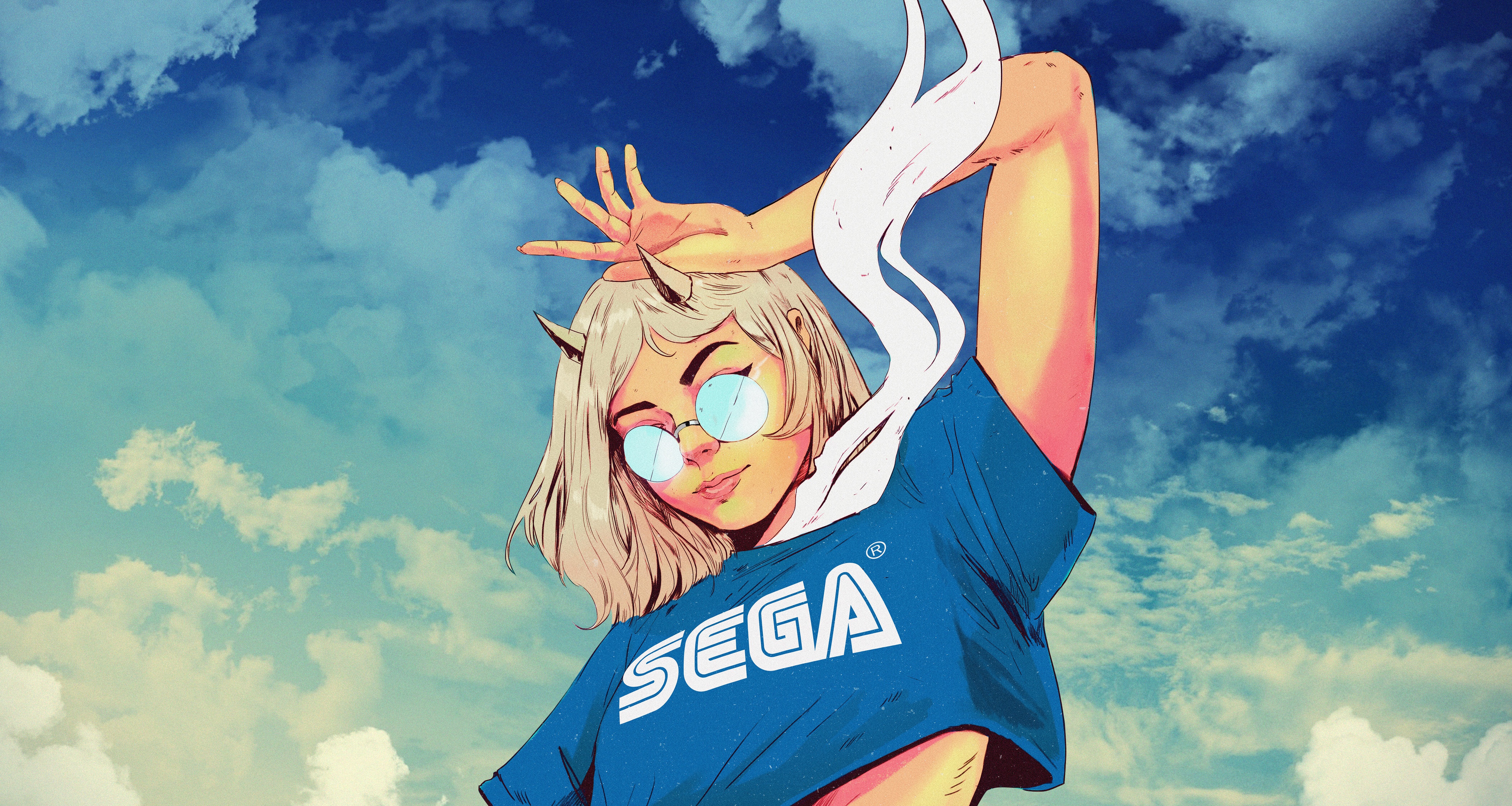 Sega Girl Tshirt Sega Girl Tshirt Wallpapers Sega Girl Tshirt 4k