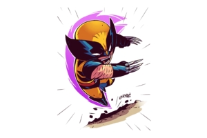 wolverine minimal art 1580588708