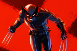 wolverine red theme art 1580587915