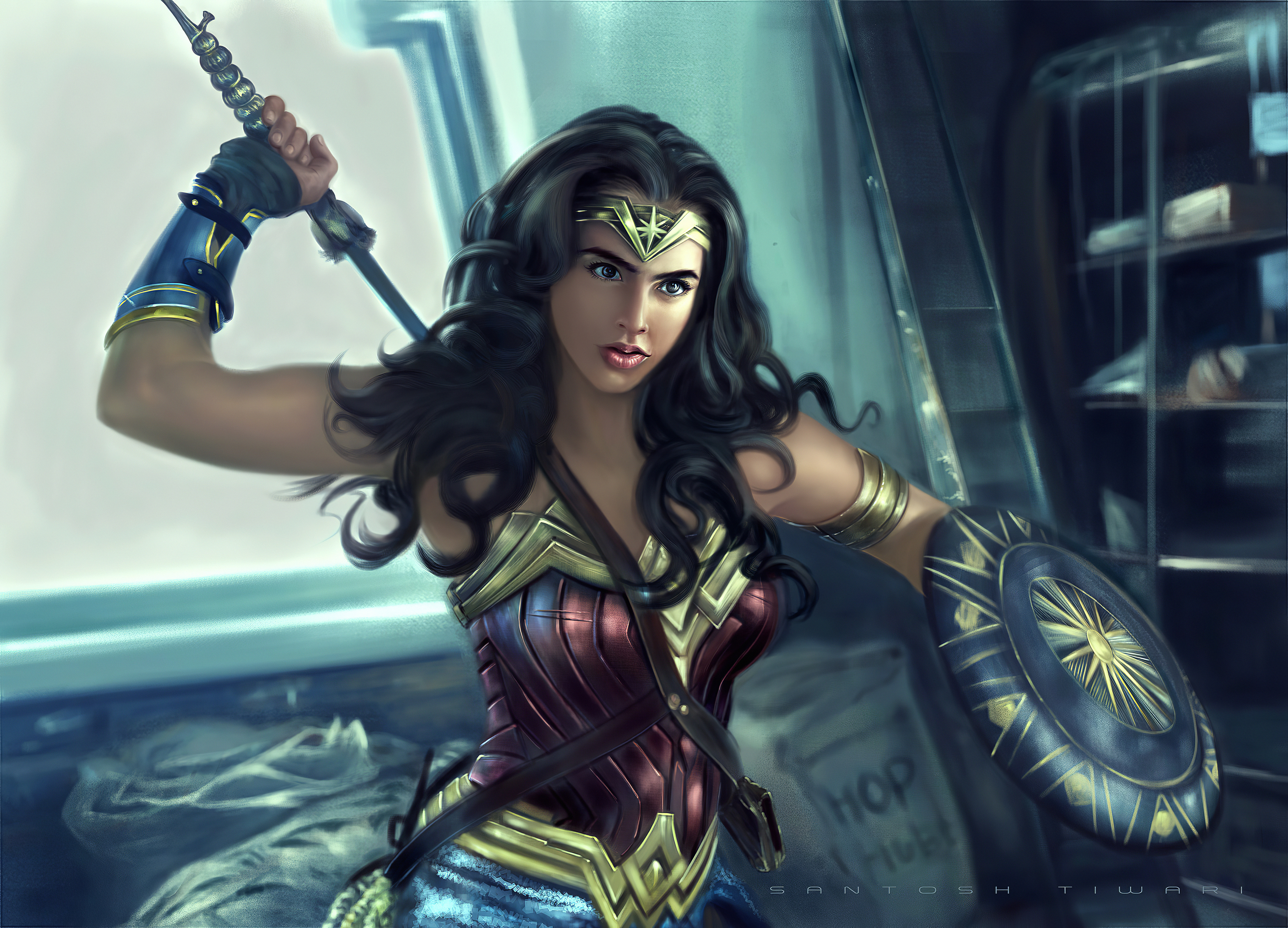 Wonder Woman Art Wonder Woman Art wallpapers, Wonder Woman Art 4k