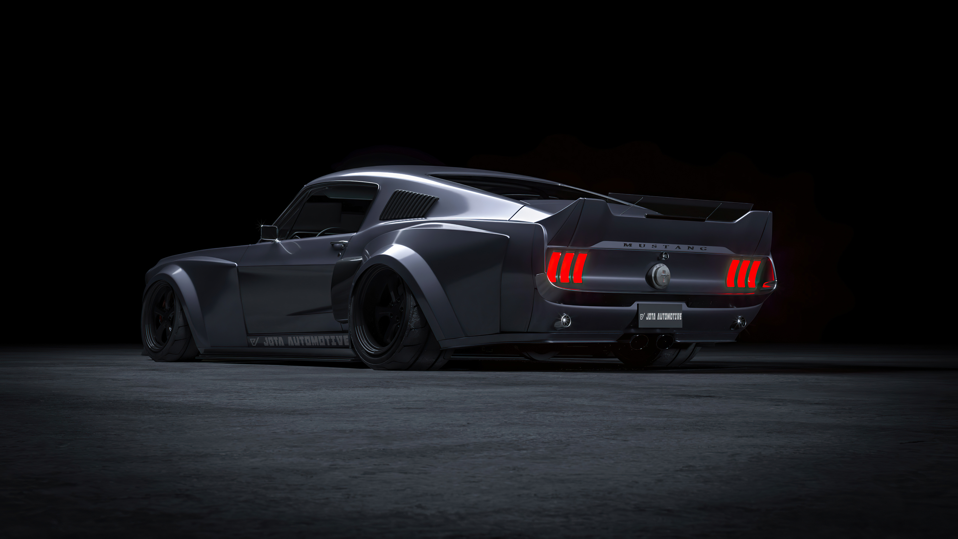 Ford Mustang Fastback 1967 Widebody 4k Wallpaper 4k