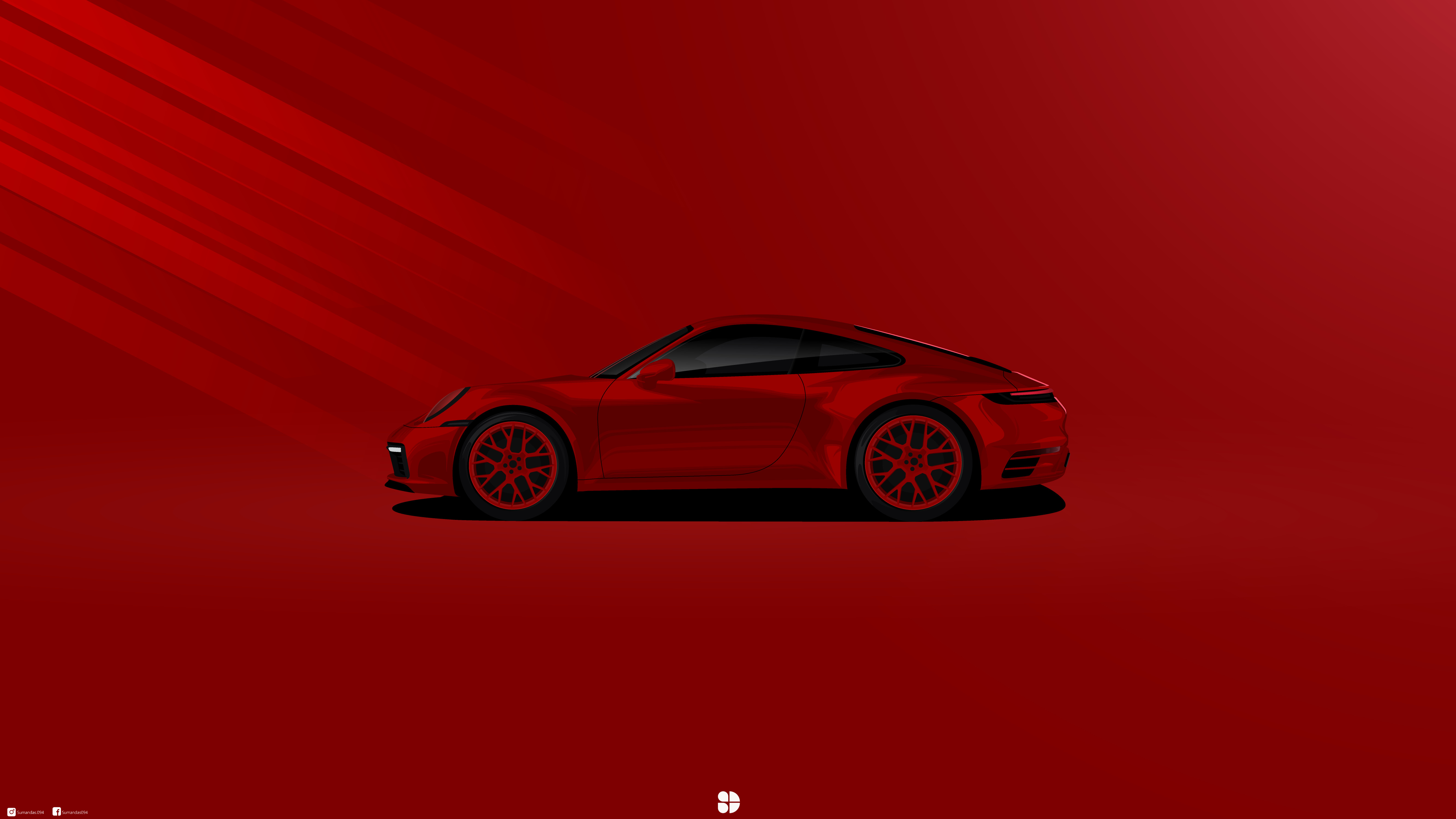 Sariel l911. Porsche 911 logo. Порше на Красном фоне. Porsche 911 обои. Porsche 964 Минимализм.