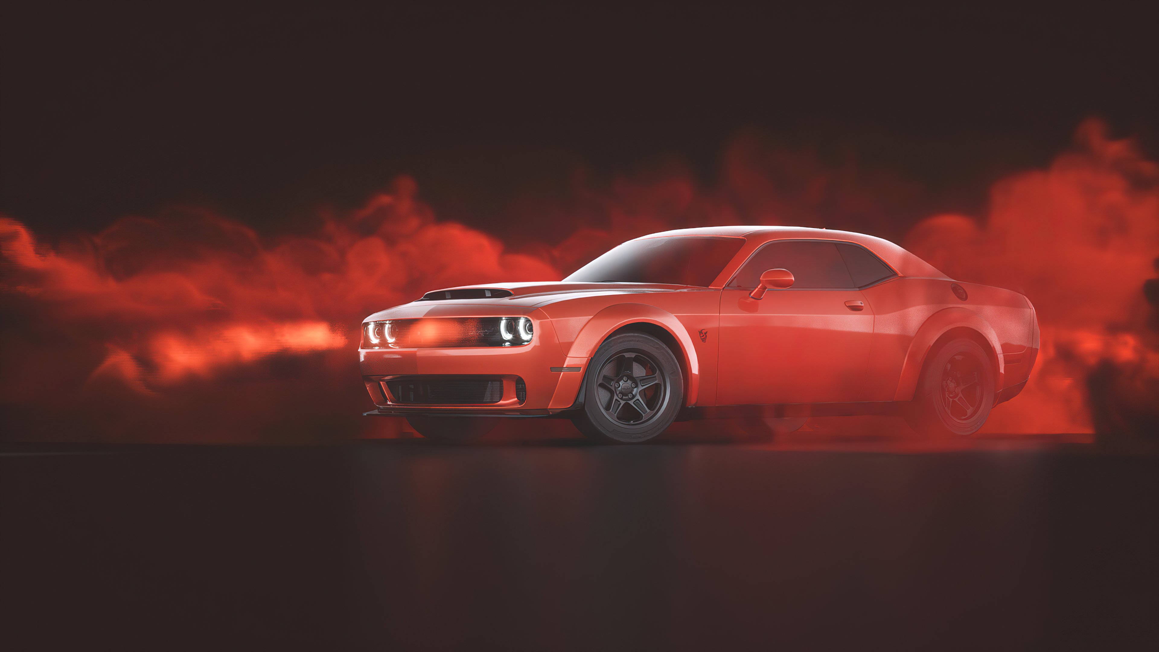 red dodge challenger demon srt 1596906586