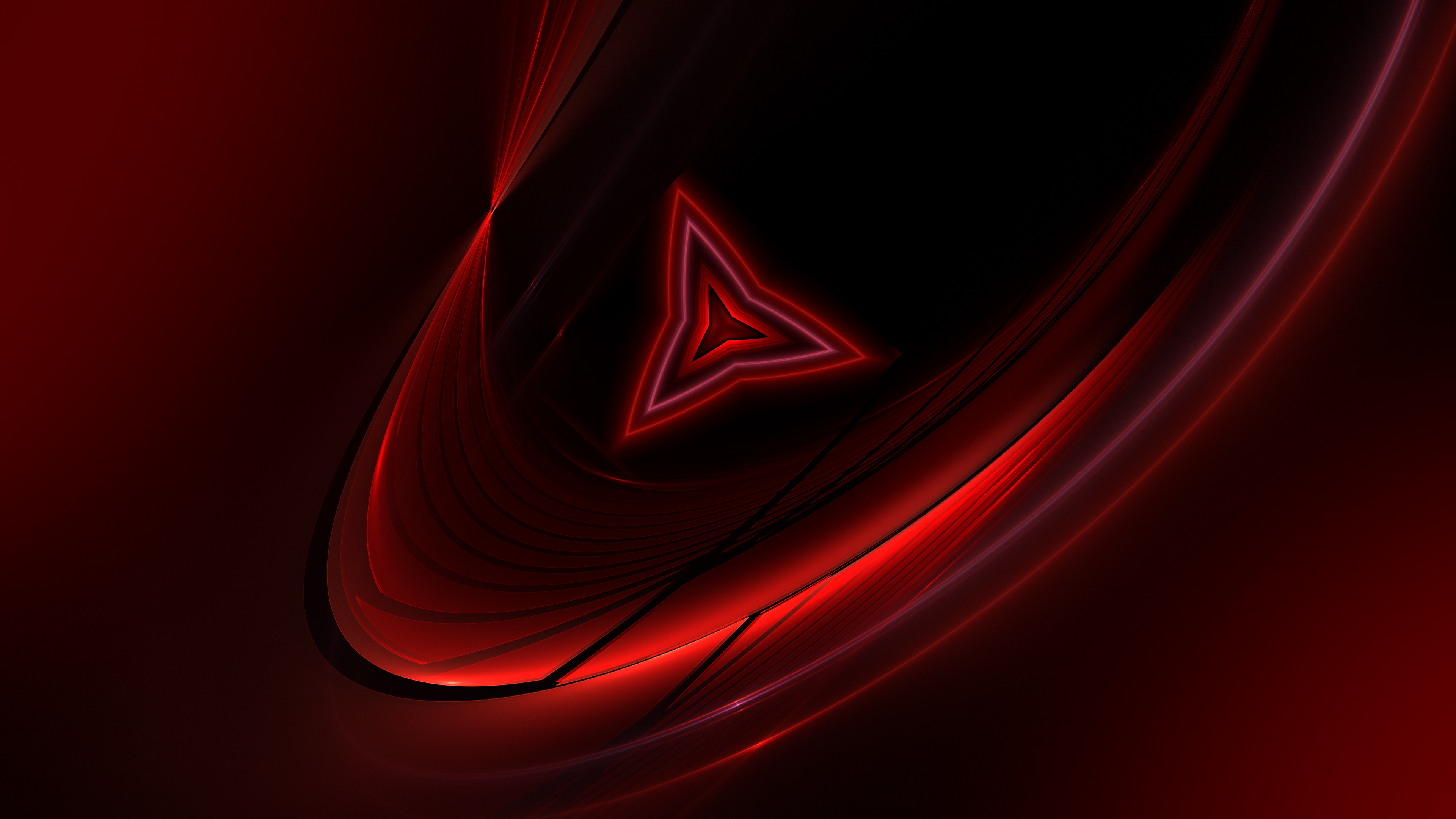 red triangle abstract 1596925529