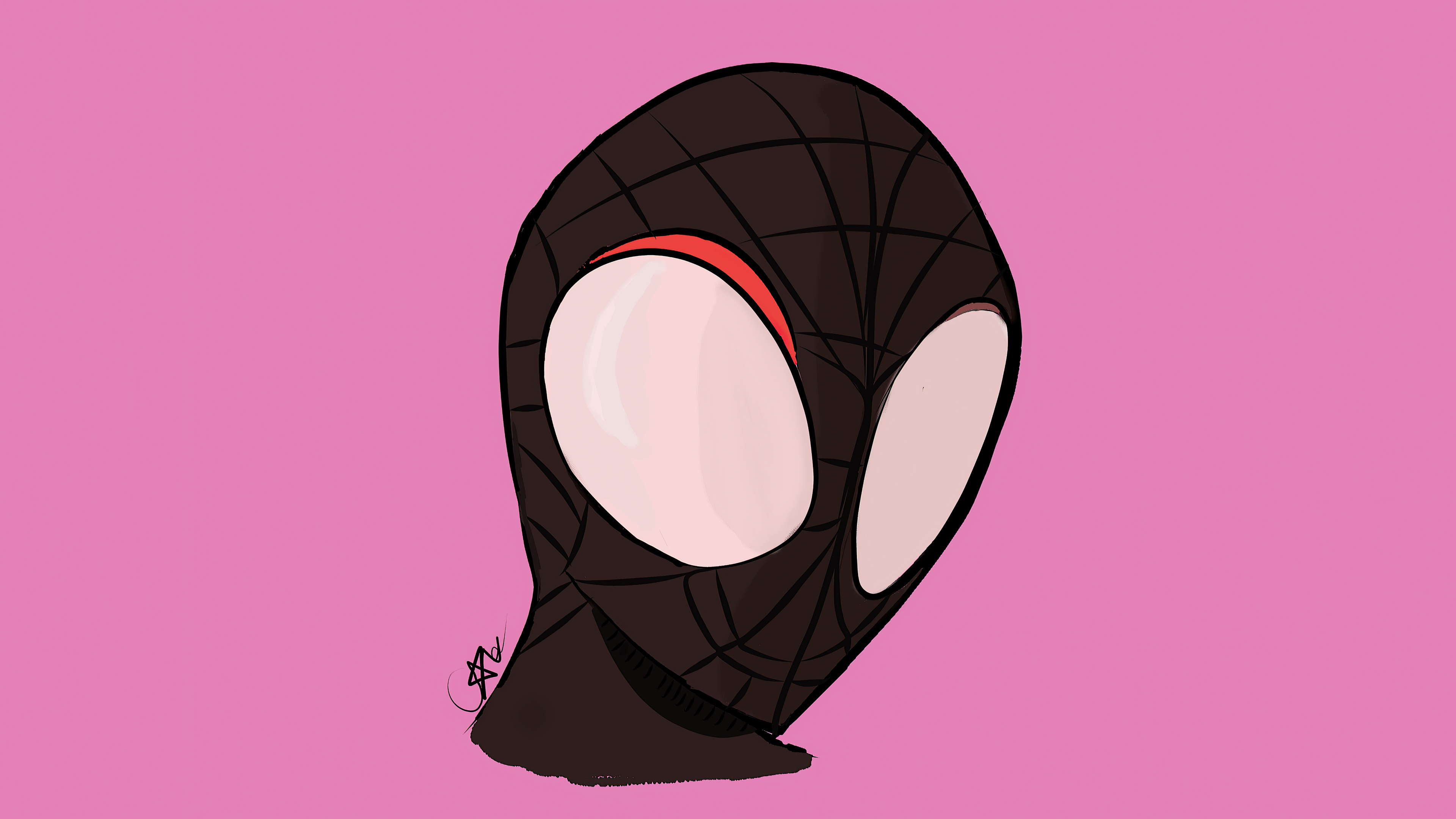 spiderman minimal pink 1596914966