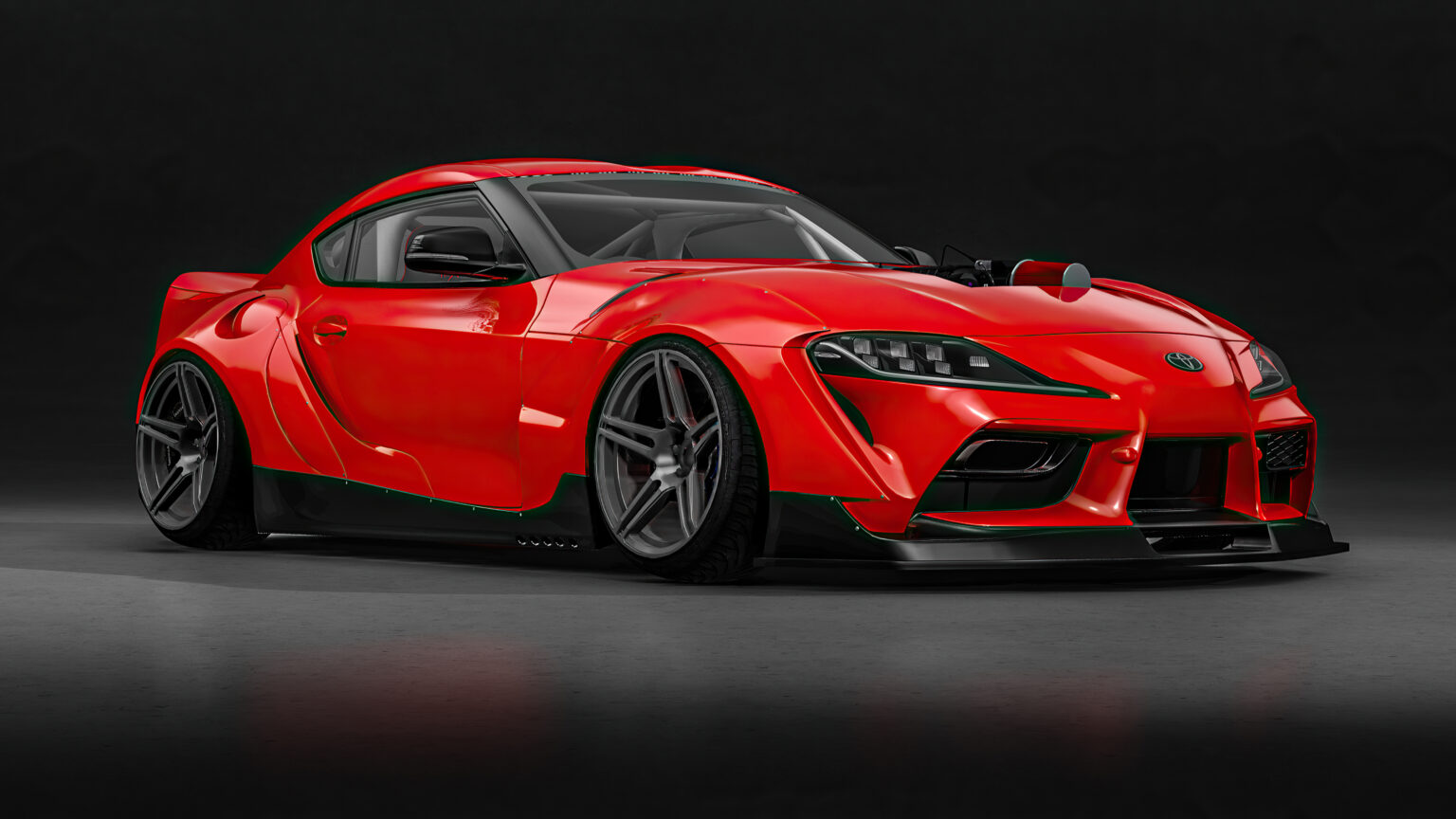 Toyota Supra Render Front