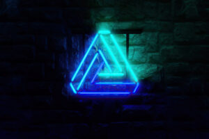 triangle neon glowing 1596928116