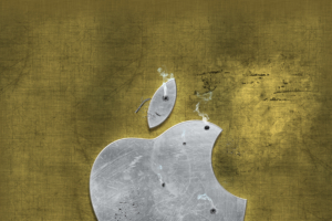 apple logo bullets 4k 1603391023