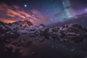 aurora constellations sky nature 4k 1602533934