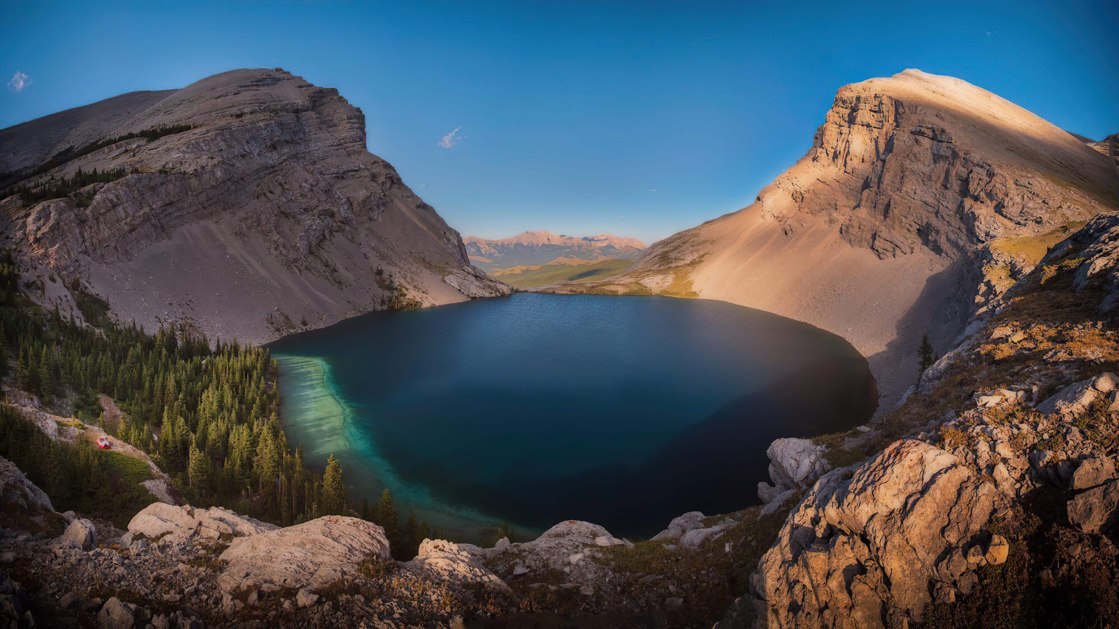 carnavron lake in kananaskis alberta 4k 1602606154