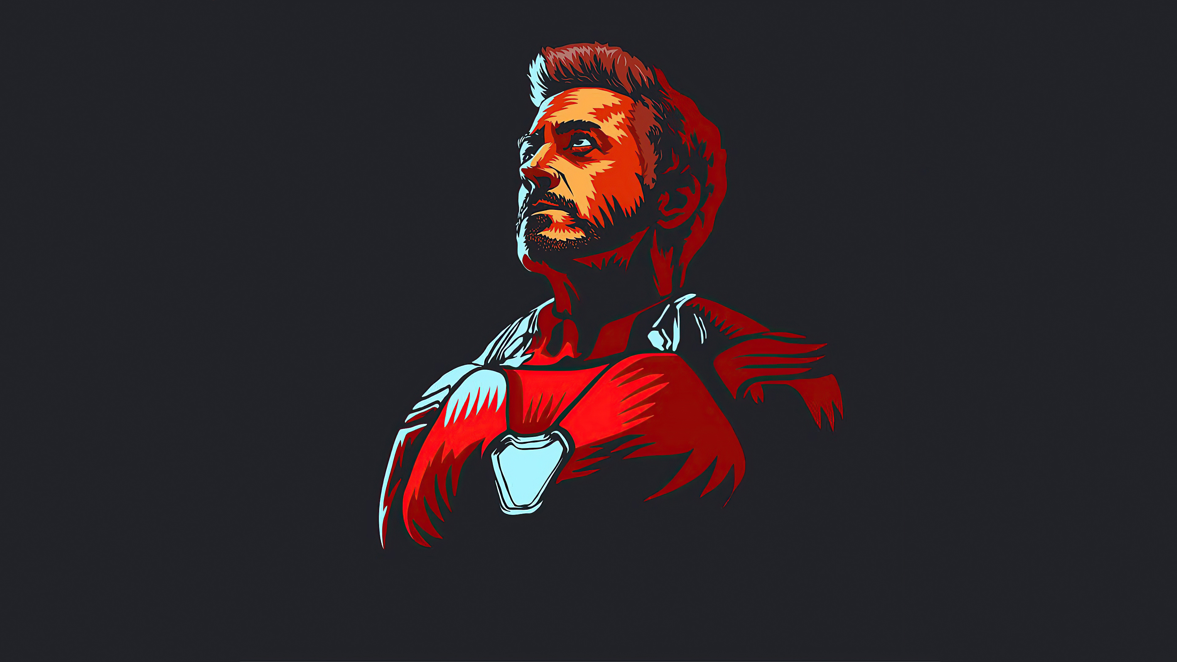 iron man 2020 minimalism 4k 1602351925