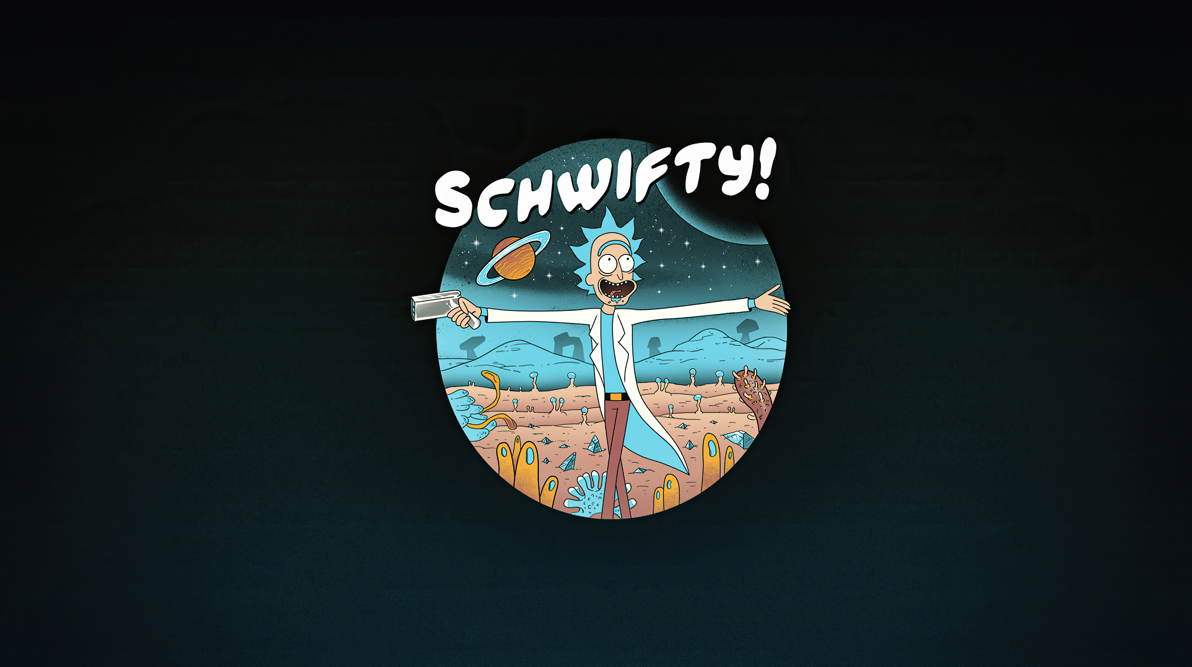 rick sanchez schwifty 4k 1602452378