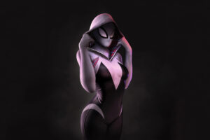 spider gwen artwork 2020 4k 1604347882