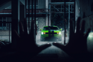 2020 green dodge challenger 4k 1608818822