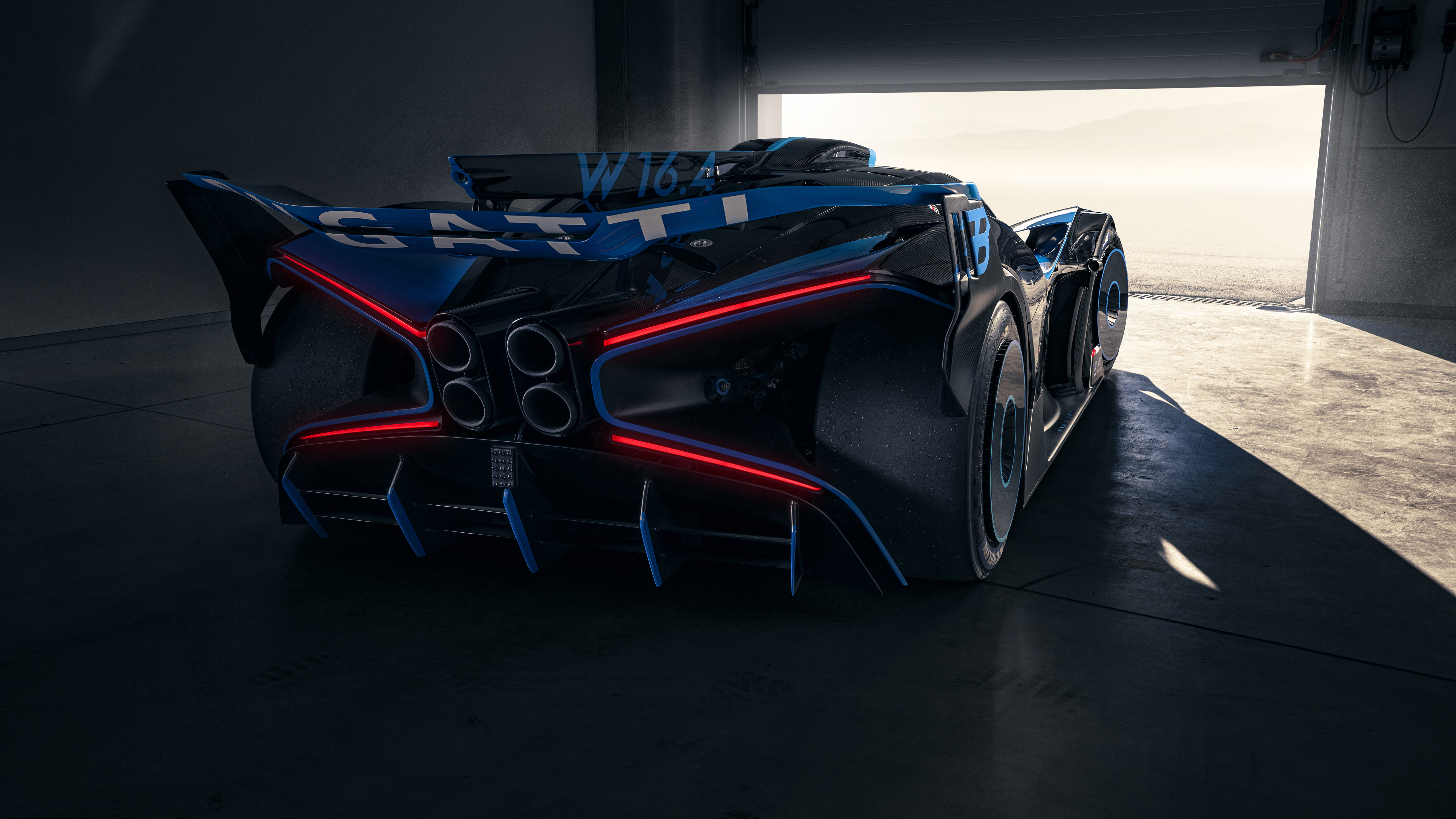 bugatti bolide 2021 rear 4k 1608916762