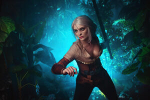 ciri from the witcher 3 cosplay 4k 1608579481