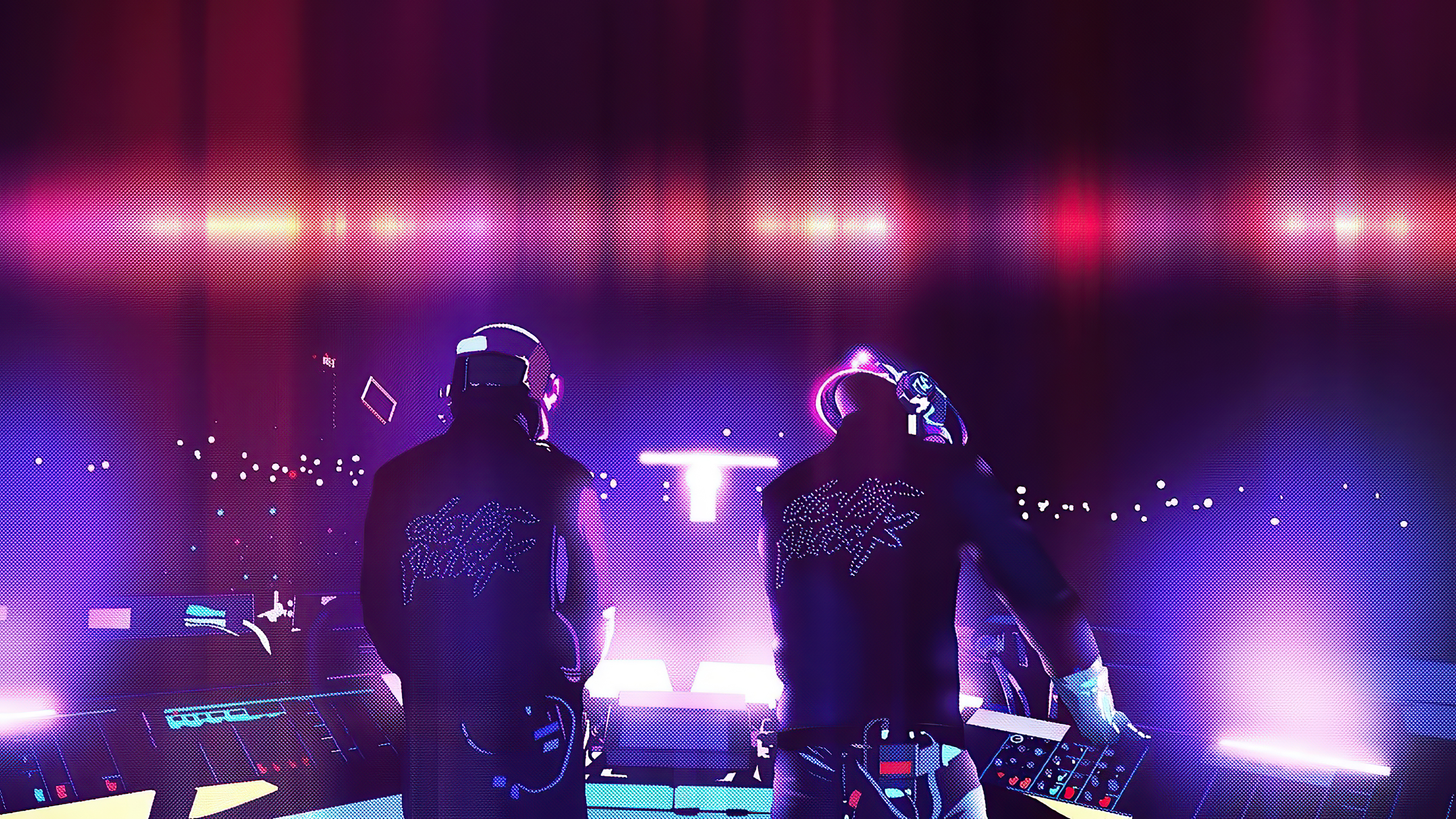 daft punk dj 4k 1608984468