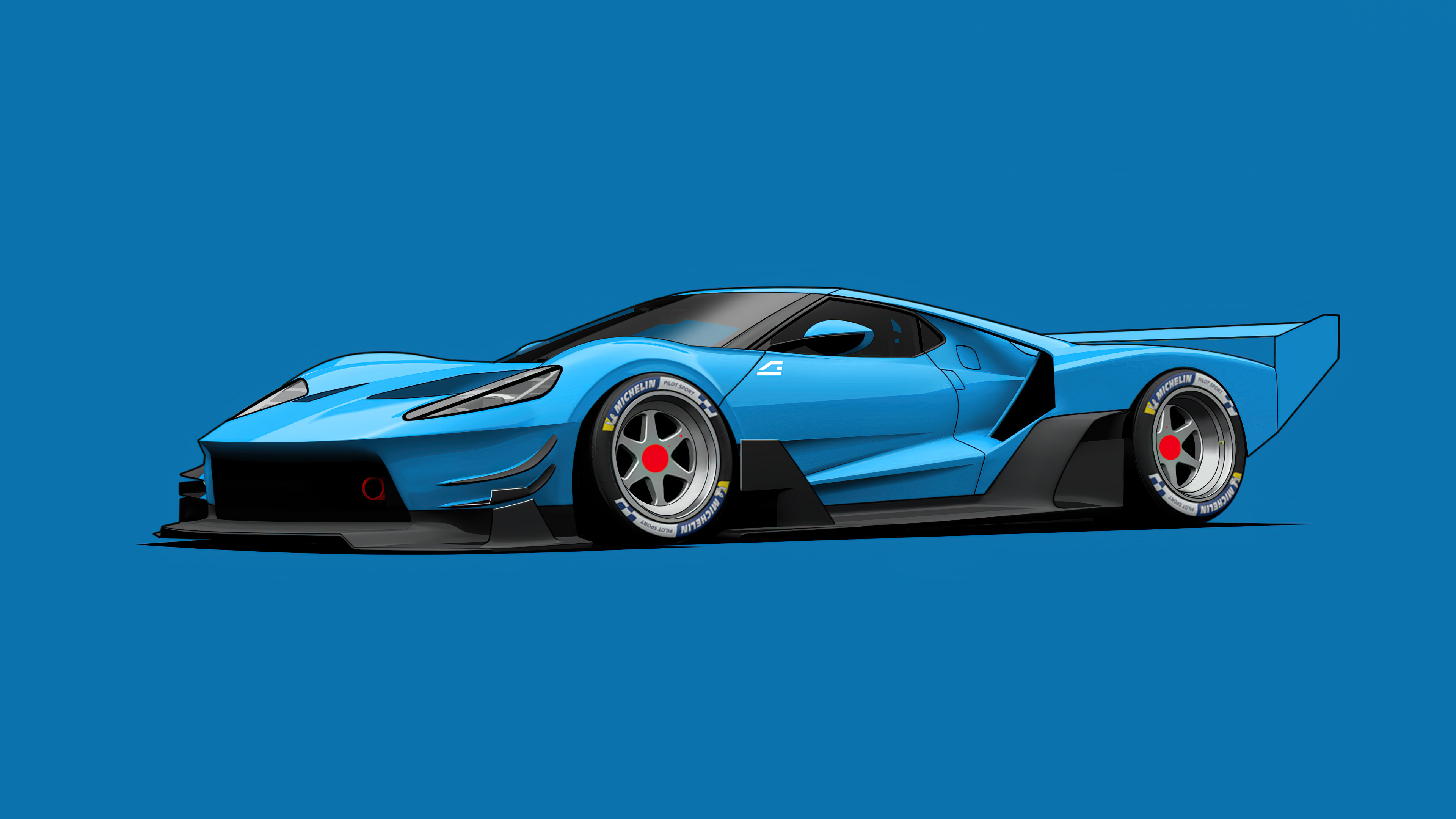 ford gt c vgt minimal 4k 1608907628