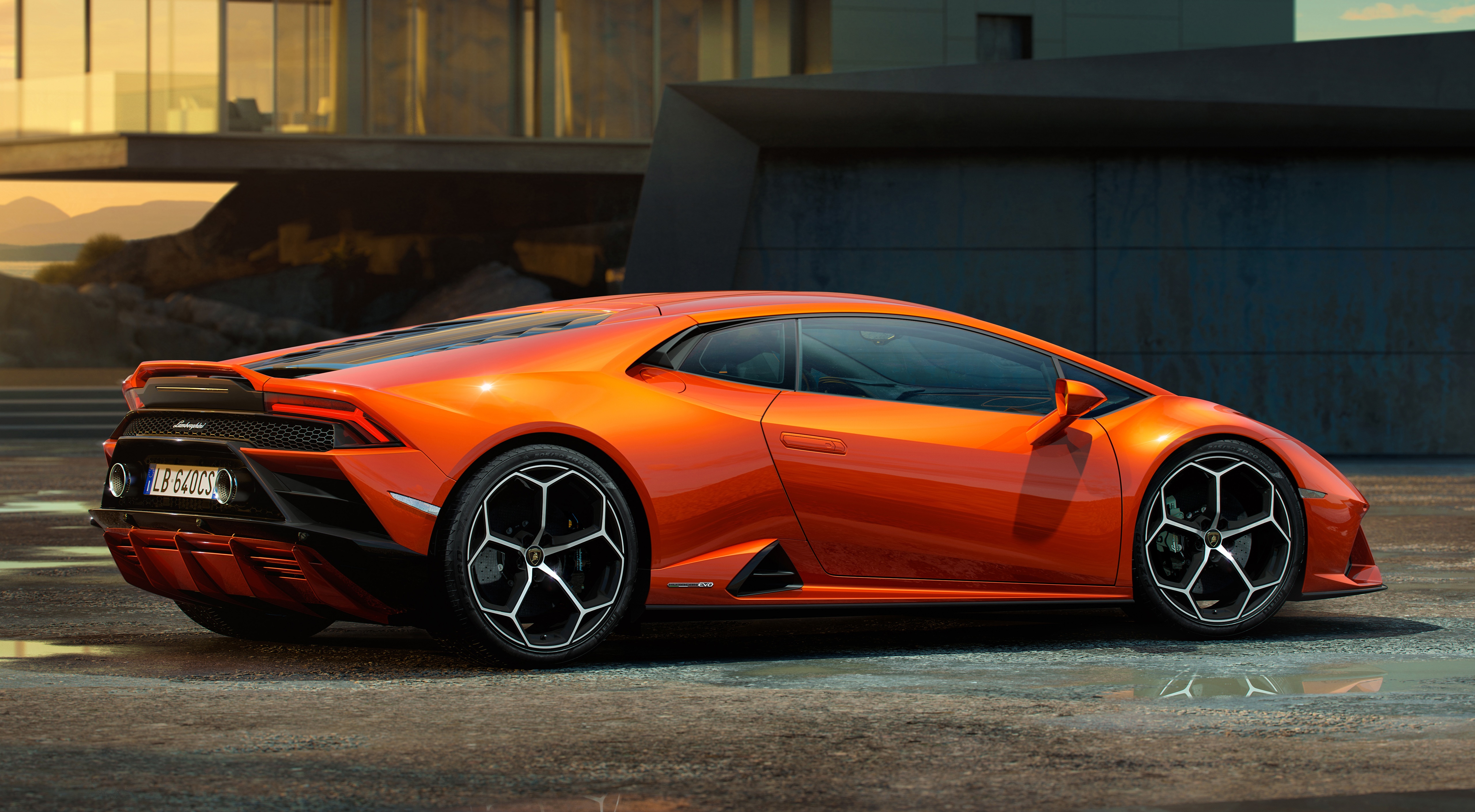 lamborghini huracan evo coupe 4k 1608818756