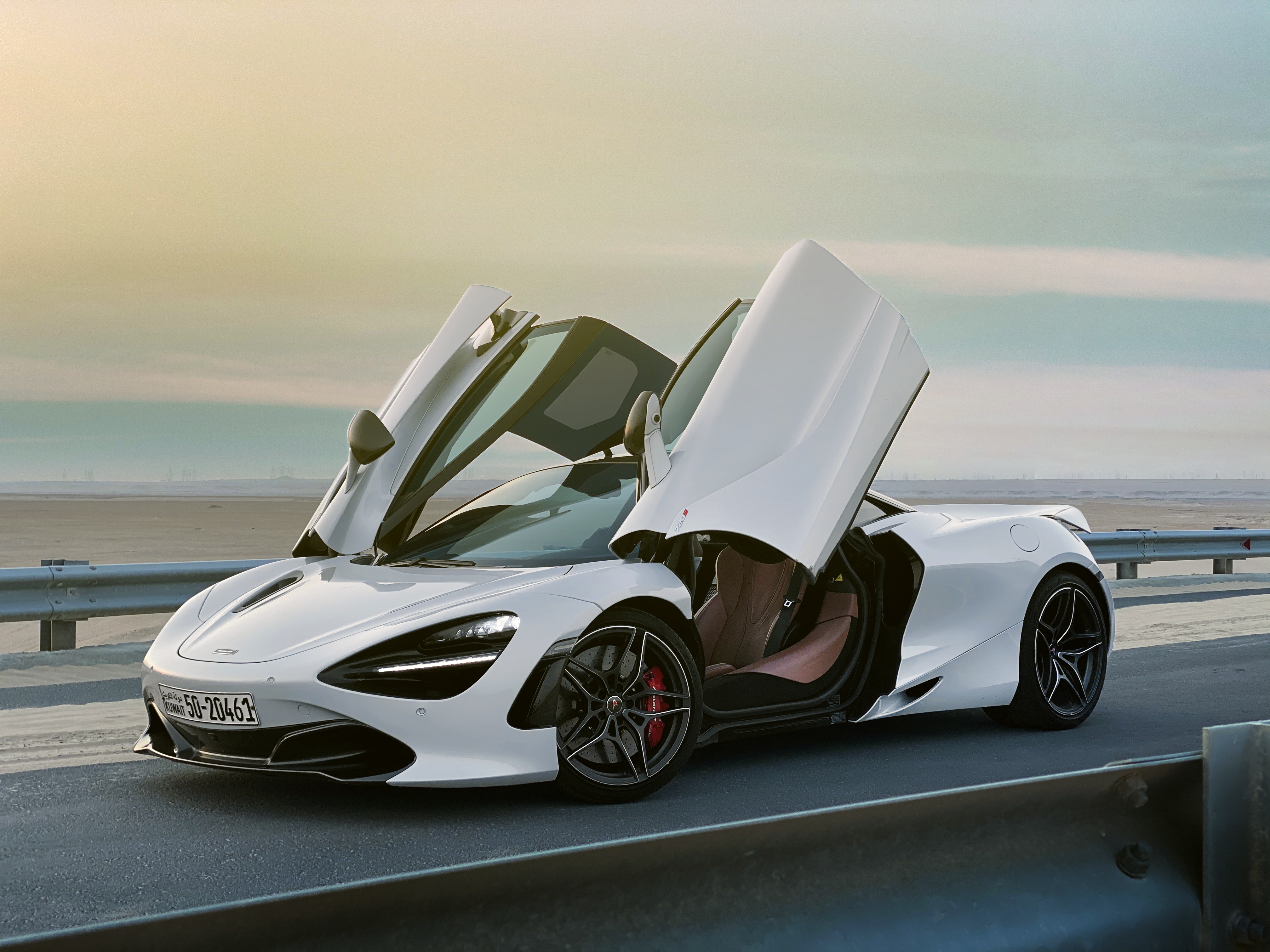 white mclaren 2020 4k 1608819149