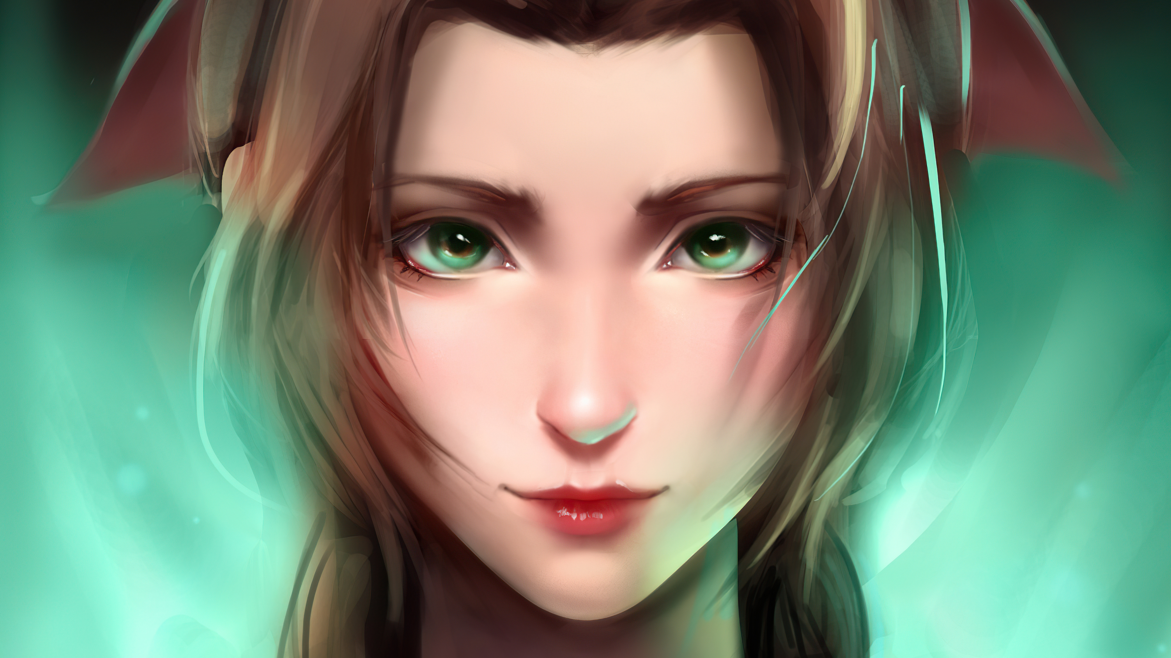 aerith ff7 fan art 4k 1615186065