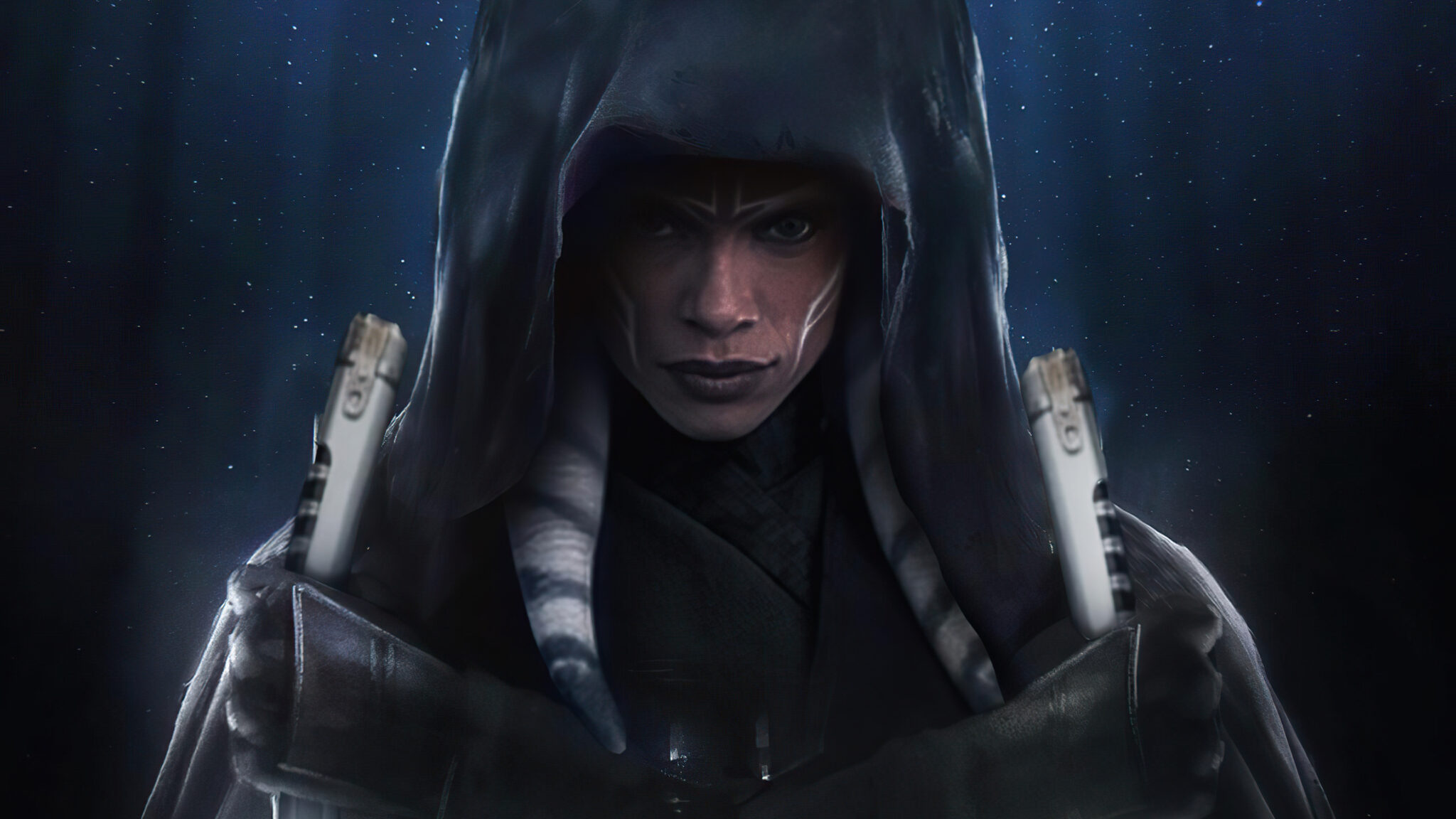 Ahsoka Tano Revan Pose 4k