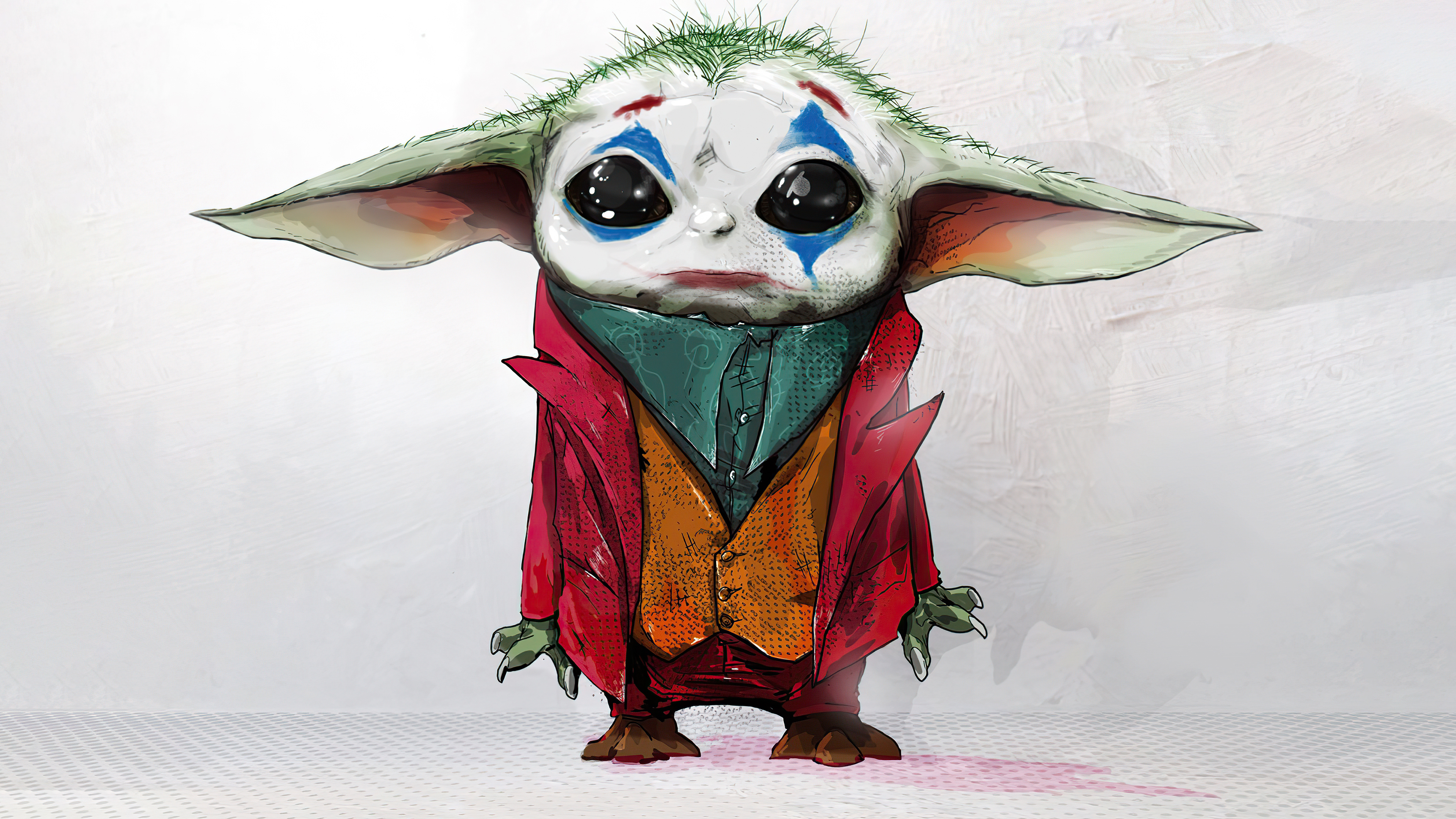 baby joker x yoda 4k 1616955413