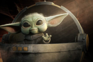 baby yoda saying hi 4k 1615203405