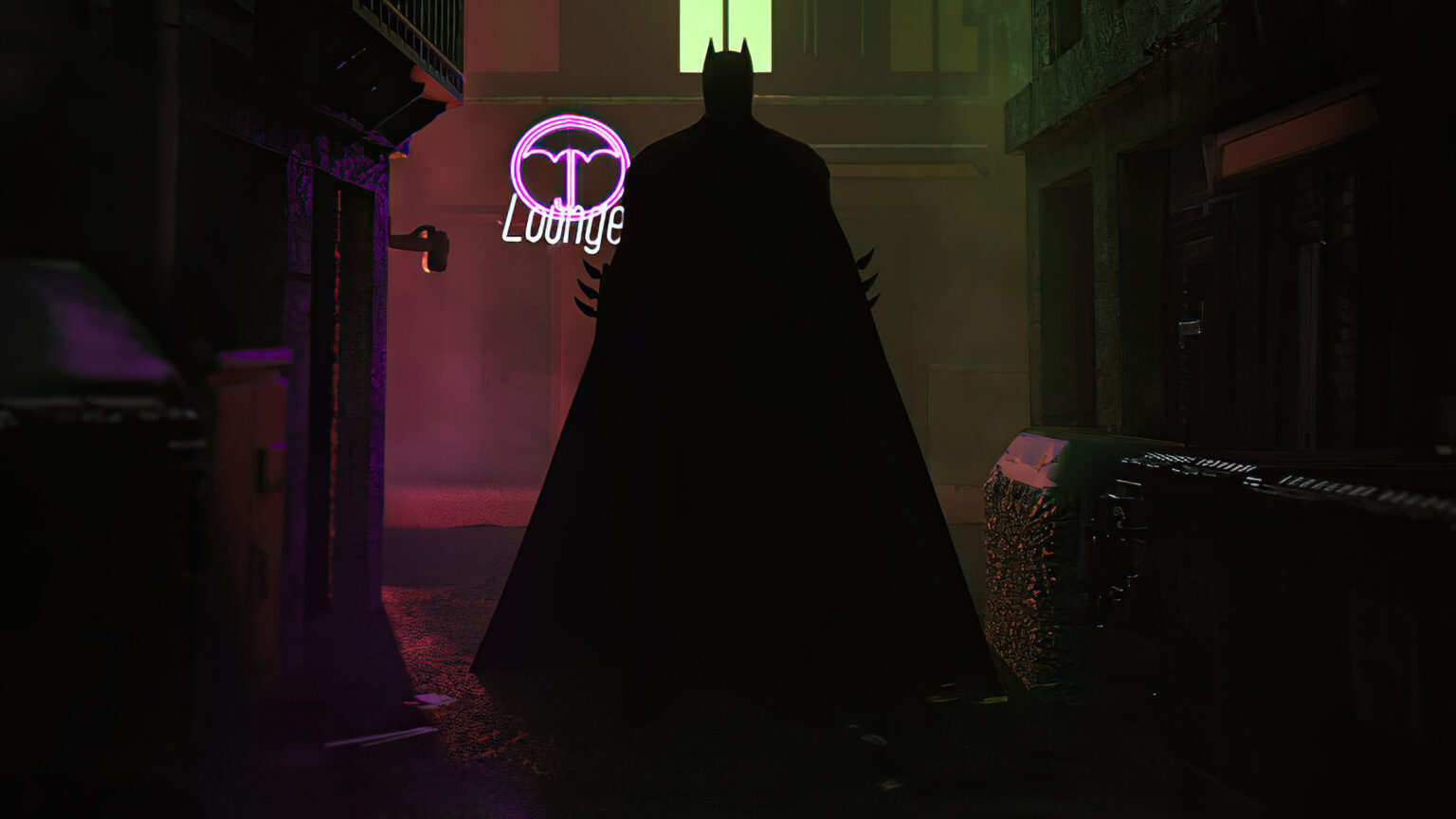 Batman Alleyway In Gotham City 4k