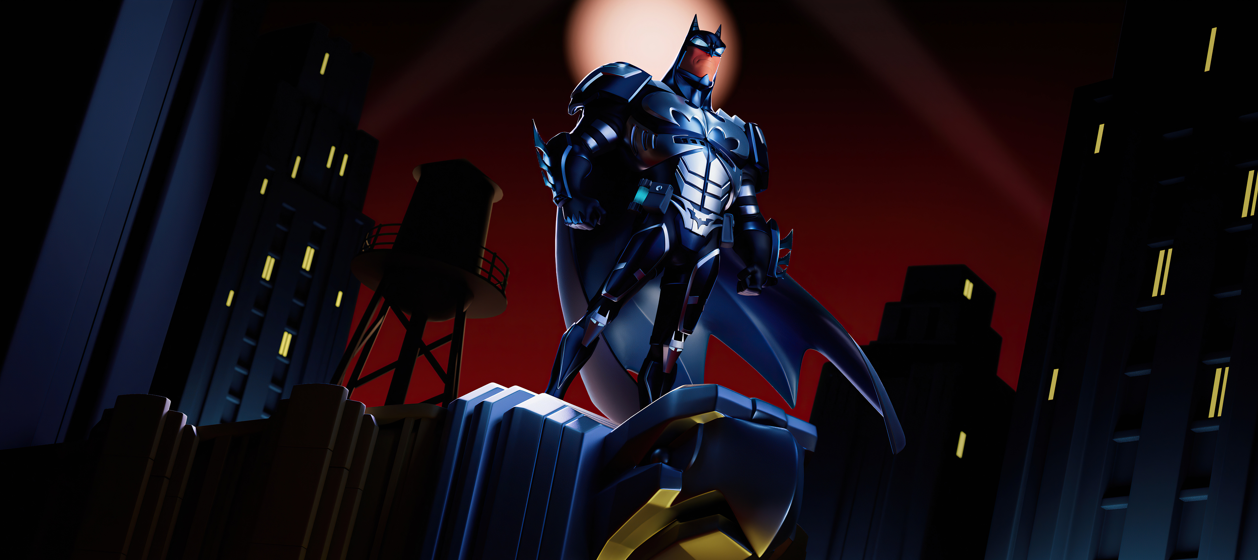 batman the animated series fan art 4k 1616960966