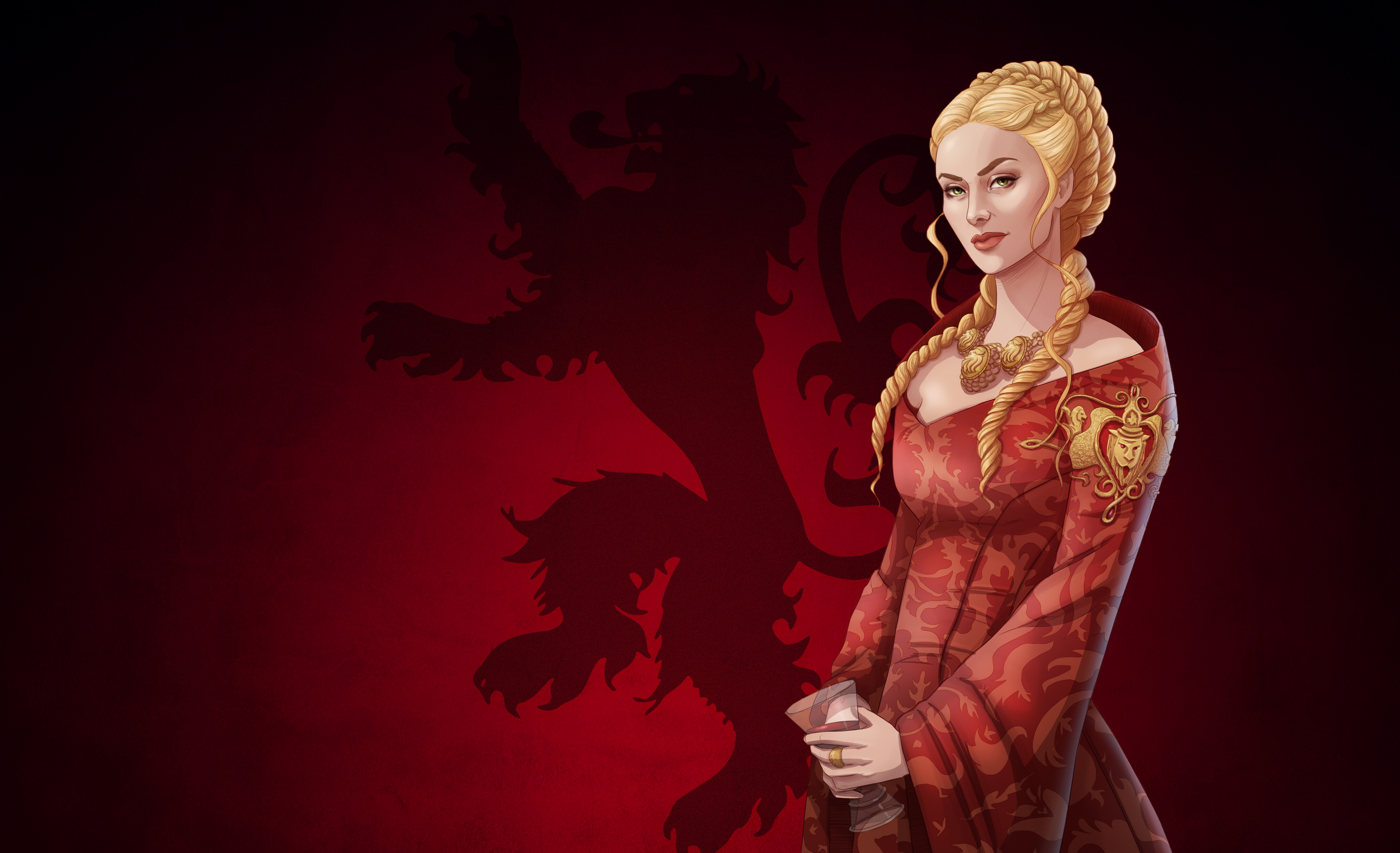 Game Of Thrones actors Jon Snow and Cersei Lannister Wallpaper for Android,  iPhone and iPad