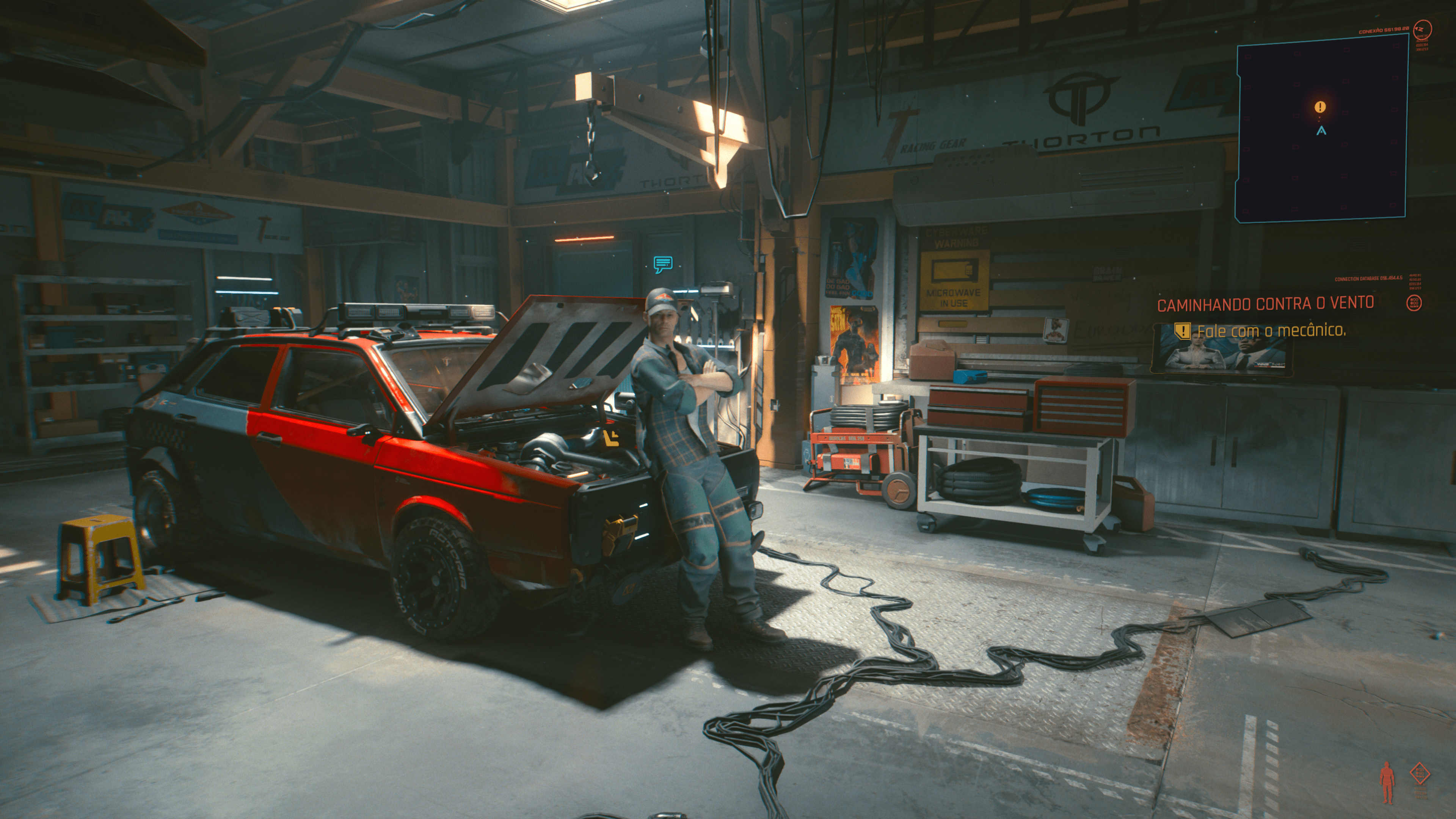 cyberpunk 2077 garage 4k 1614853036