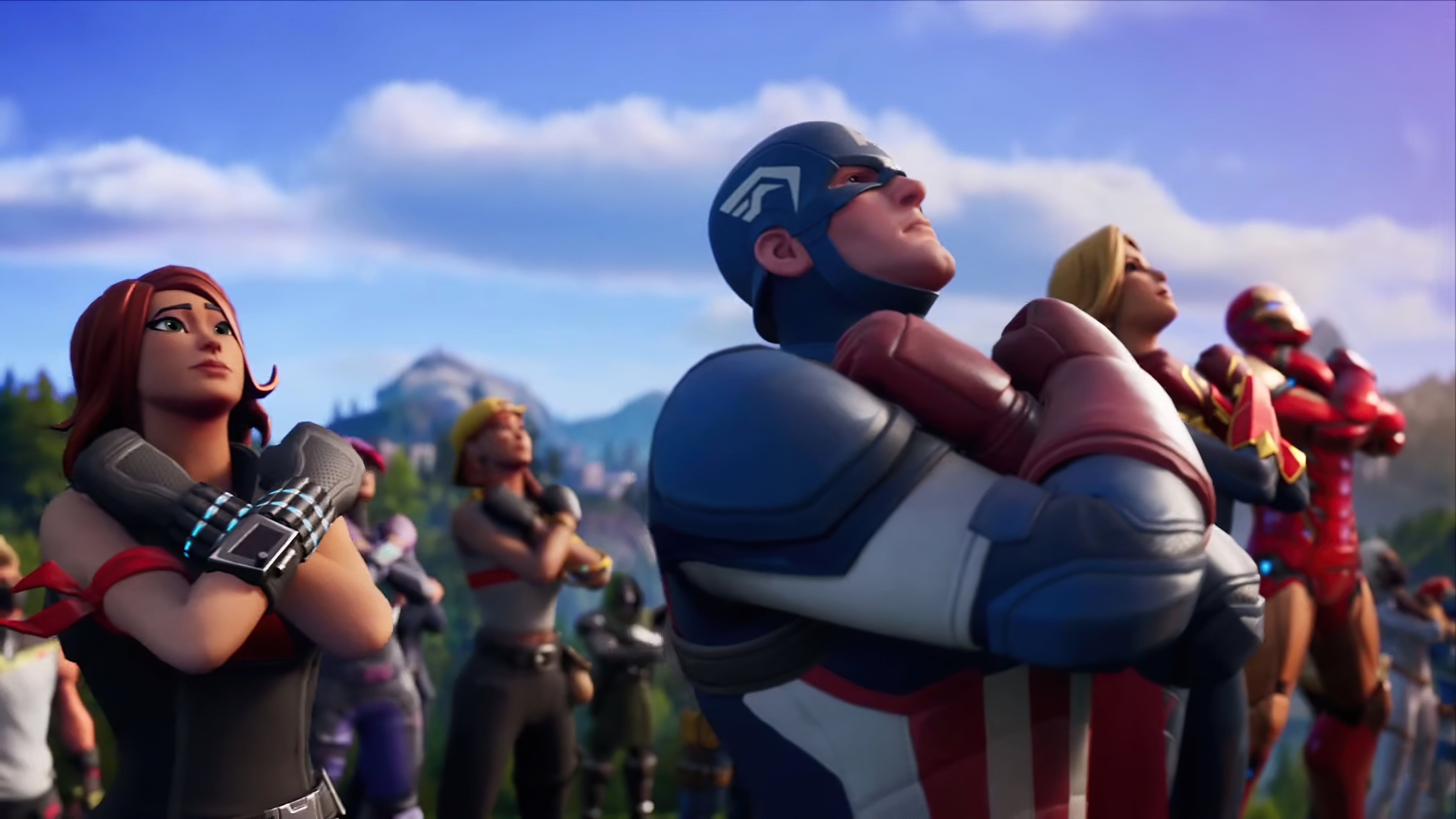 disney marvel chadwick boseman tribute fortnite 4k 1614856941