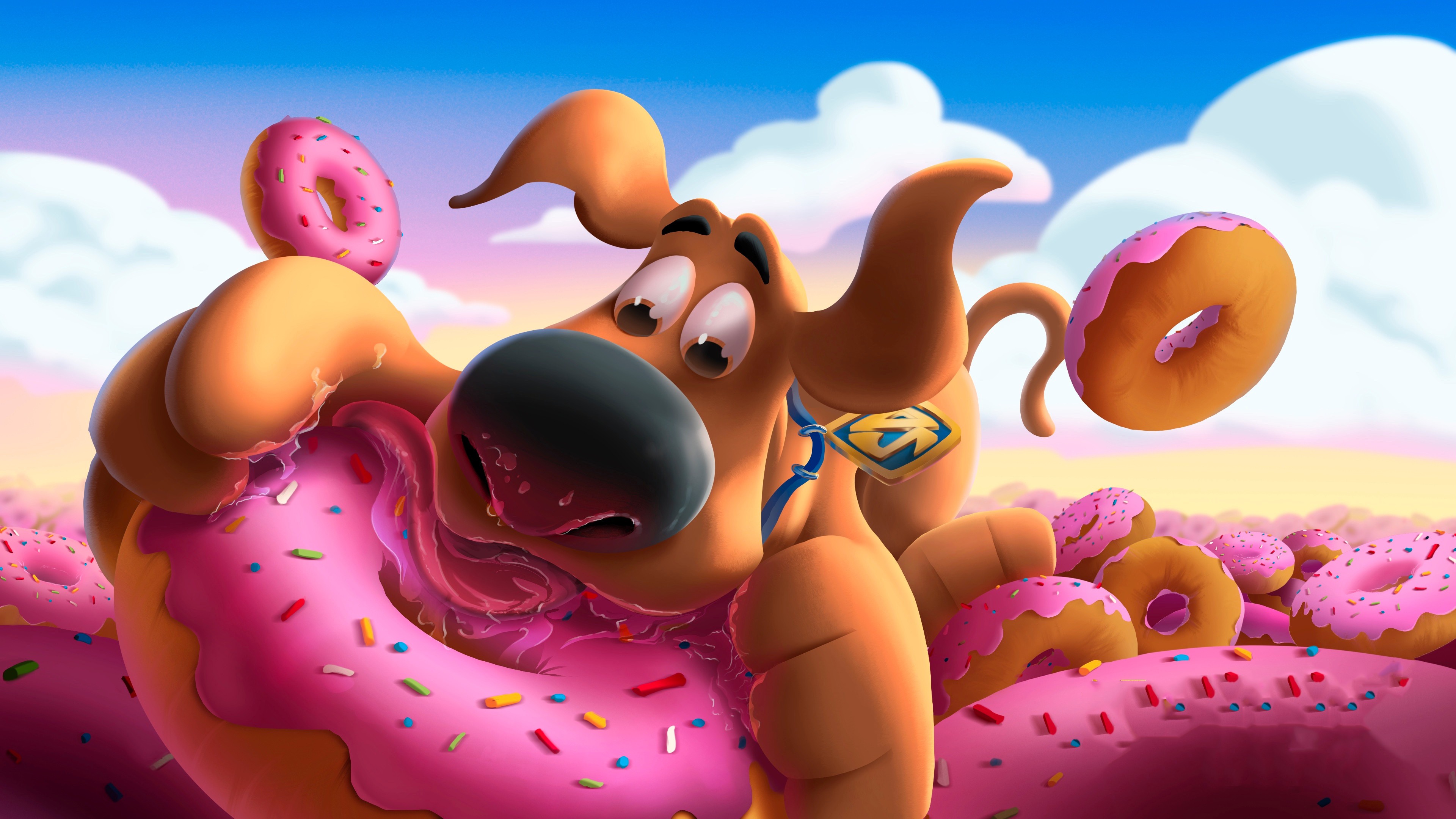 do you like donuts scoob 4k 1615190814