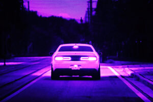 dodge challenger synthwave 4k 1614623477