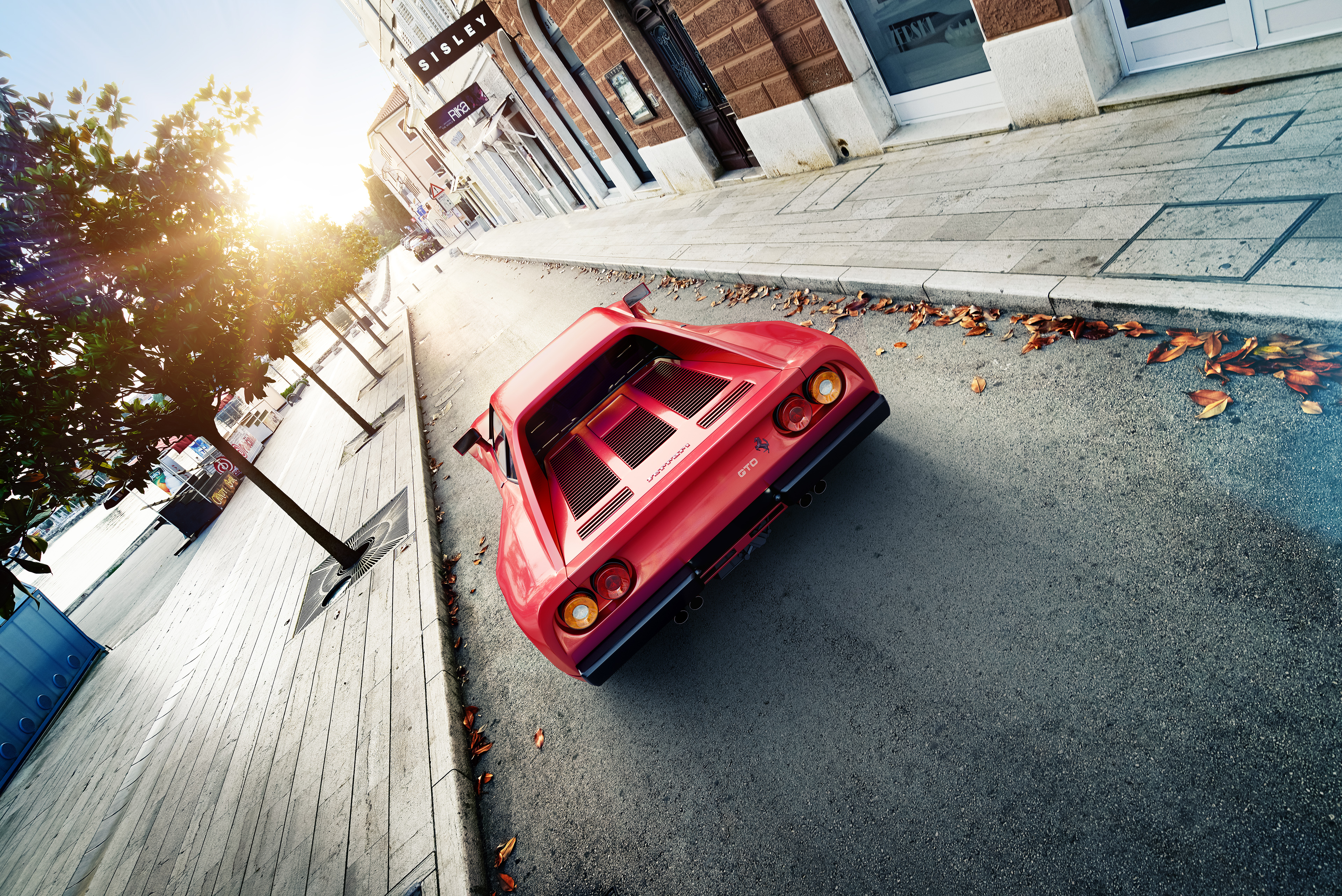 ferrari 288 gto red 4k 1614629131