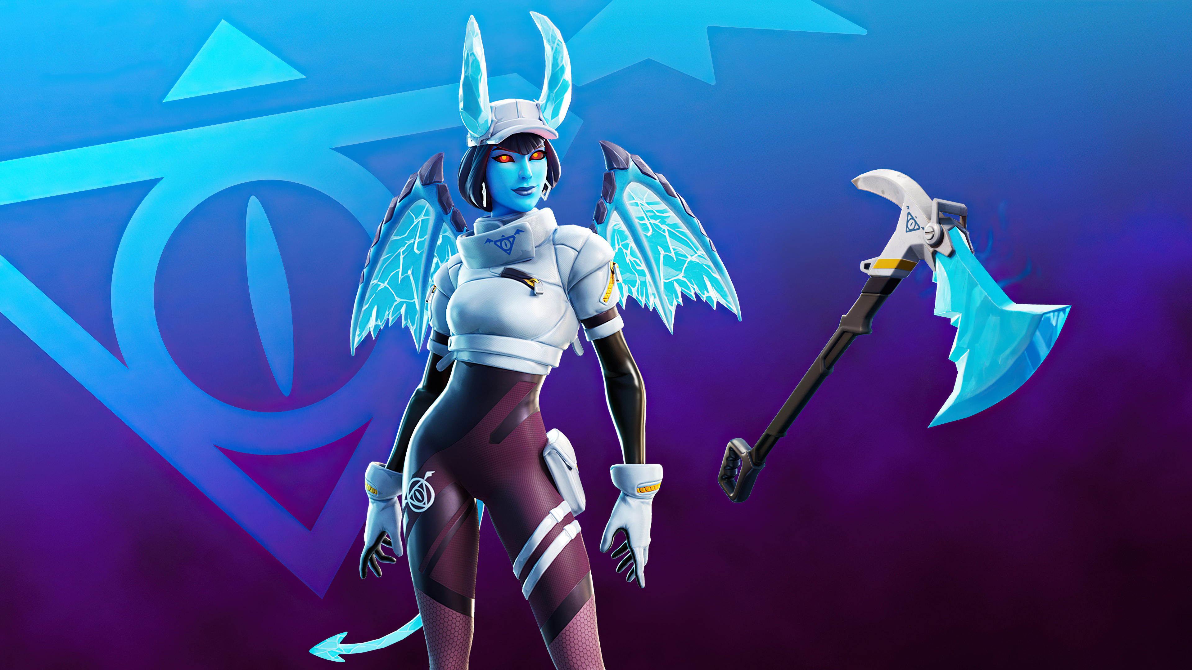 fortnite shiver outfit 4k 1614860952