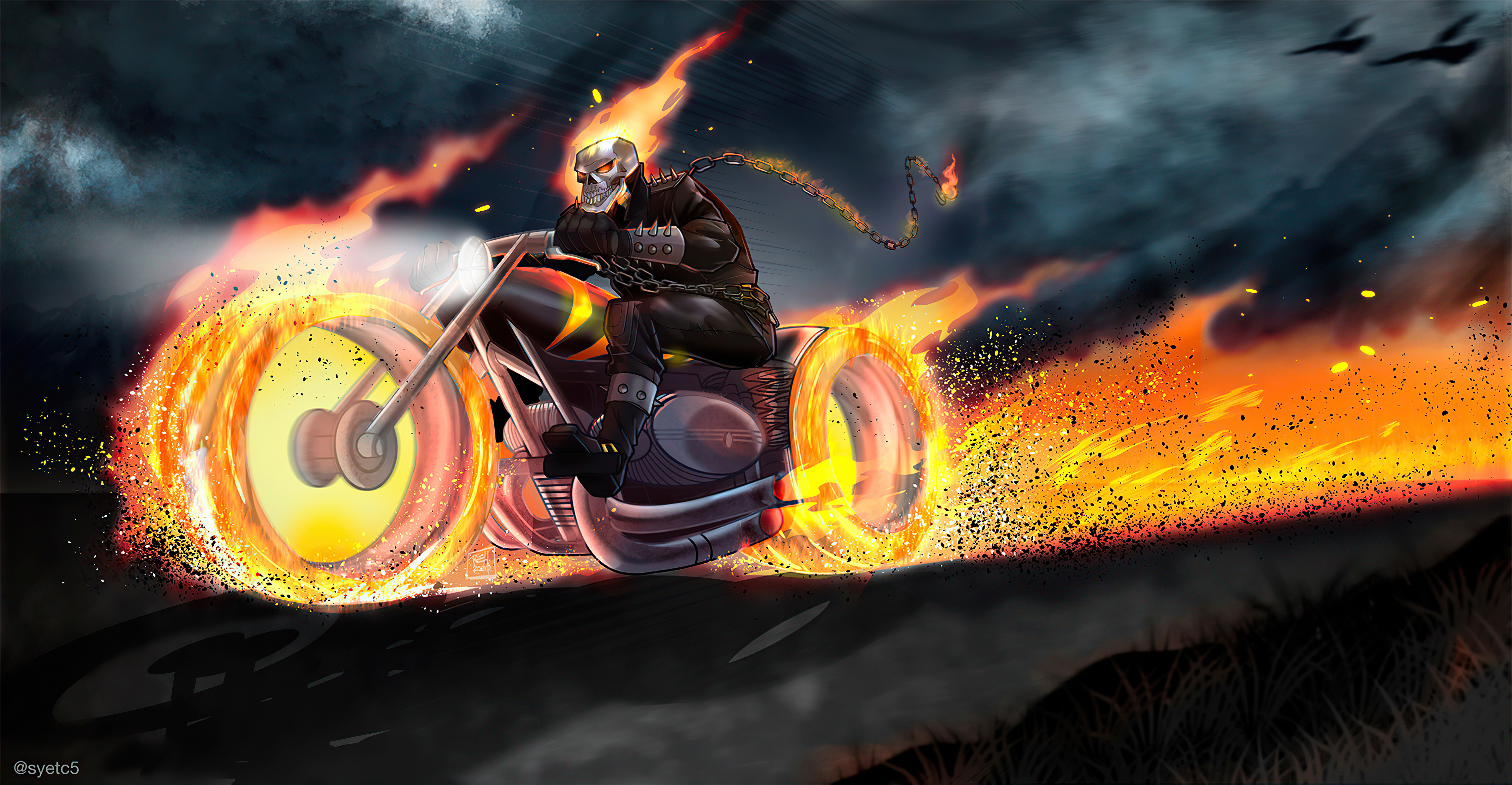 Ghost Rider 4k iPhone Wallpapers  Wallpaper Cave