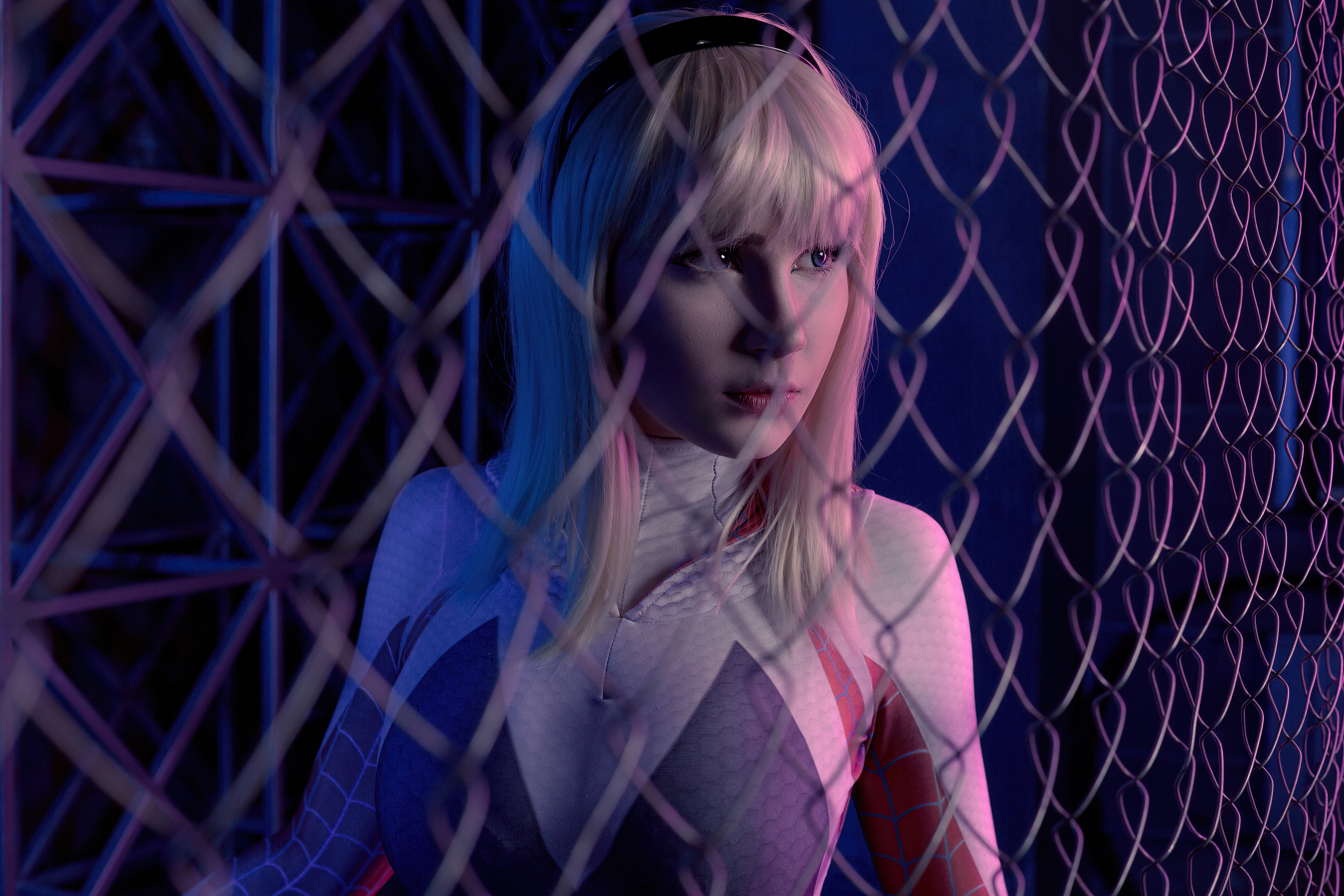 gwen stacy cosplay girl 4k 1616961454