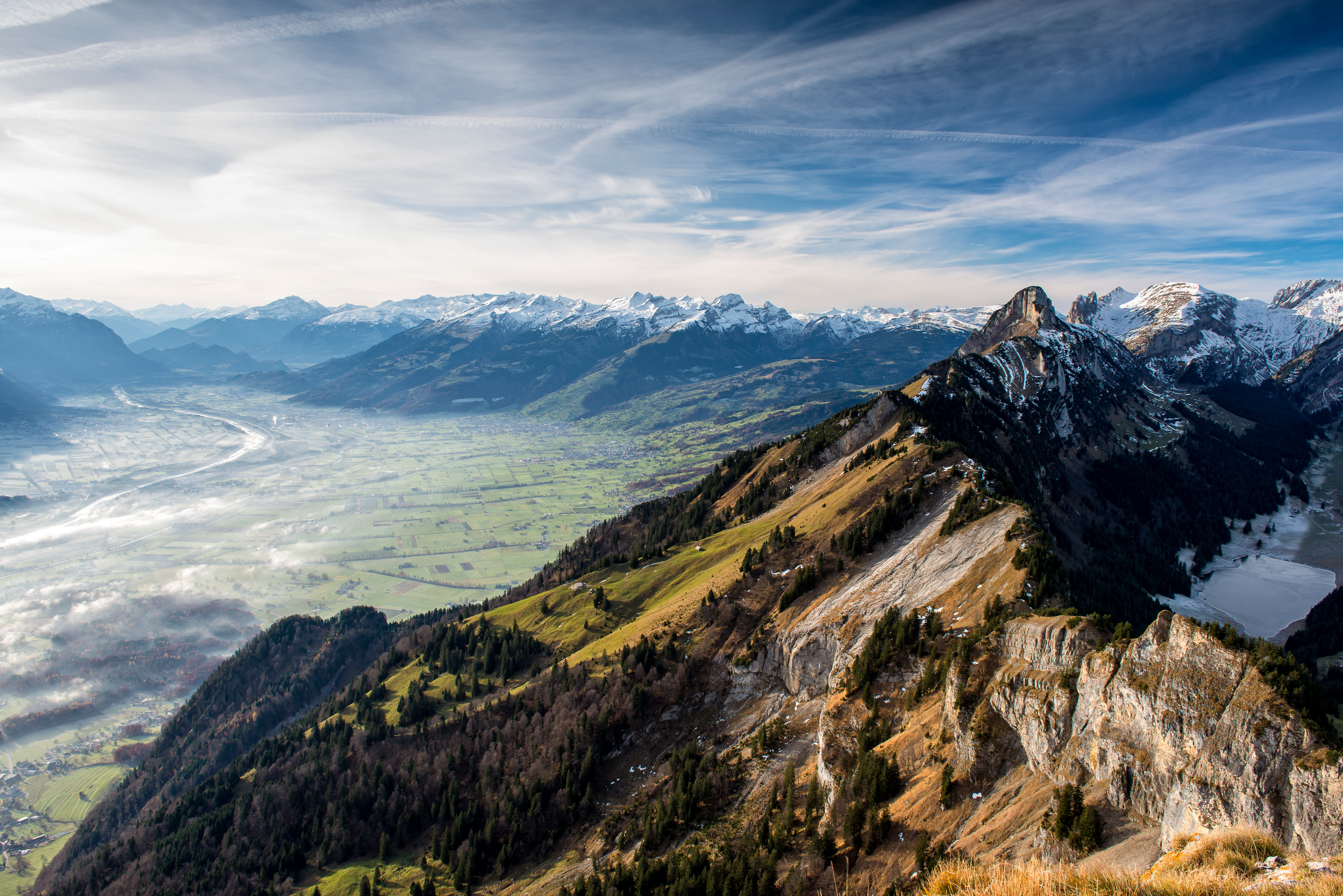 hoher kasten alps valley 4k 1615197314