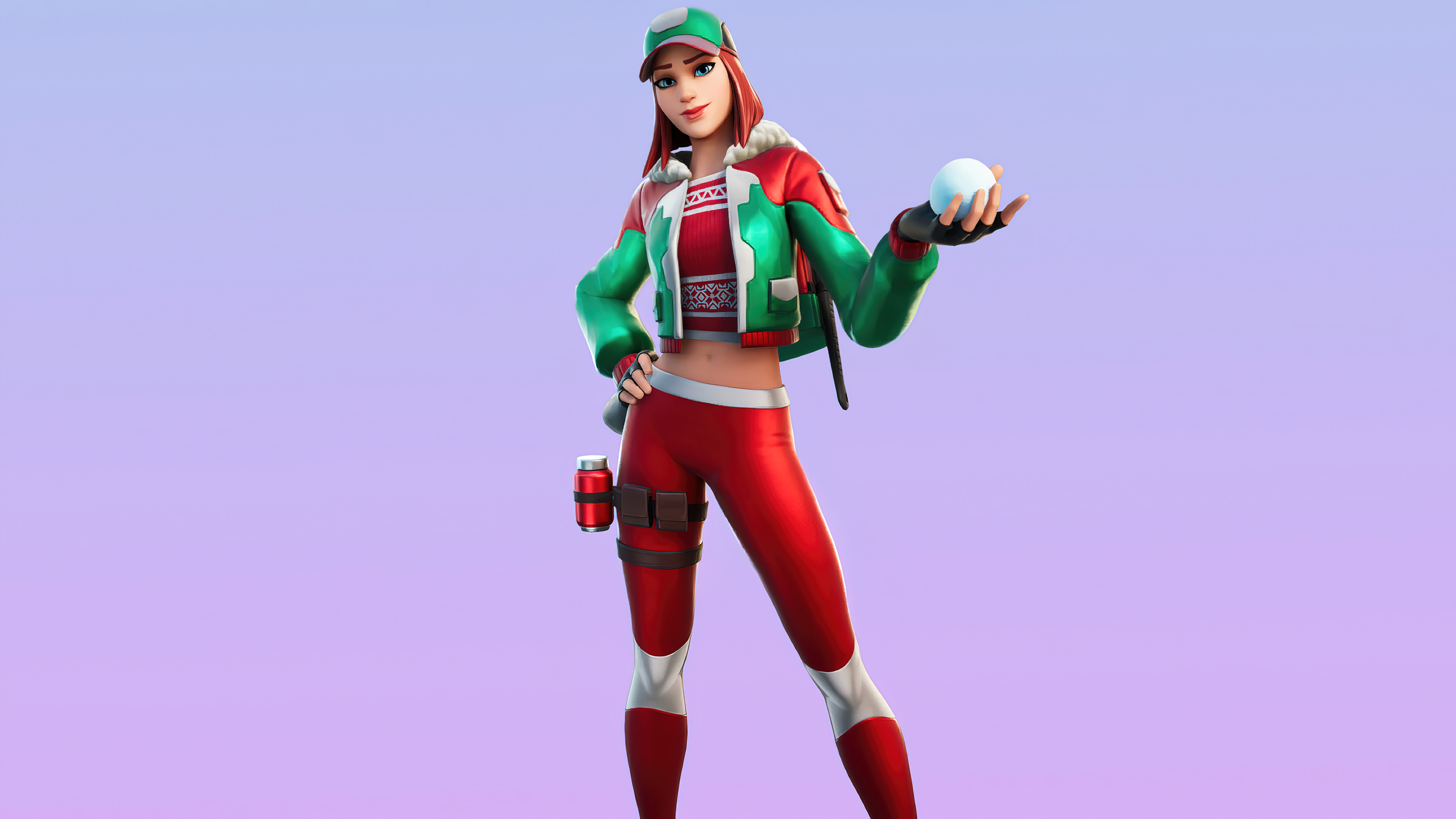 holly striker skin outfit fortnite 4k 1614857395