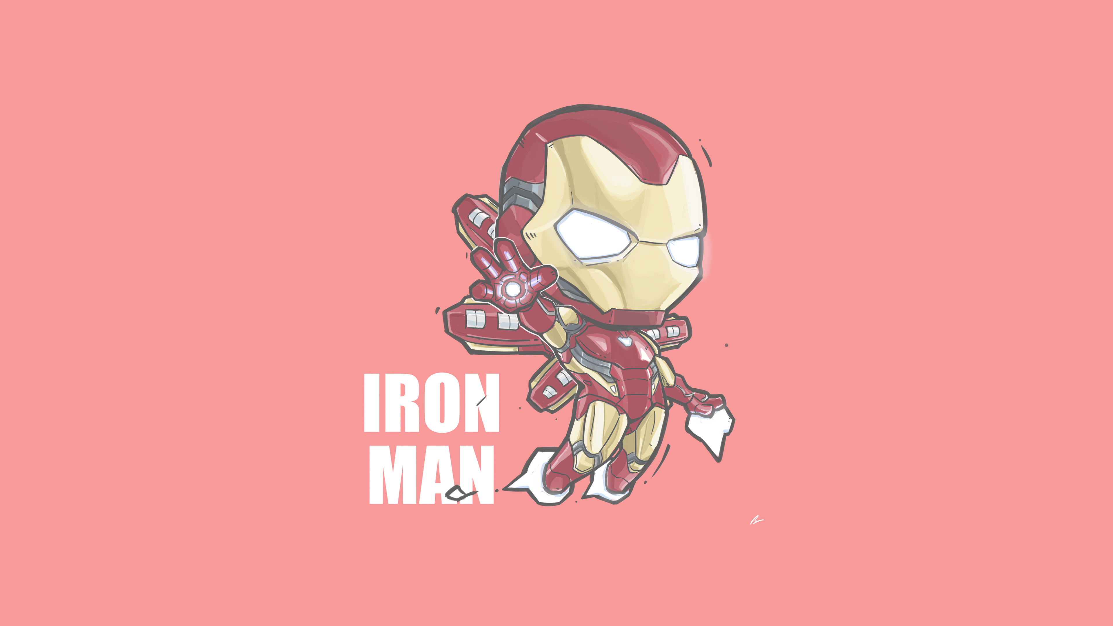 iron man minimal chibbi 4k 1616960188