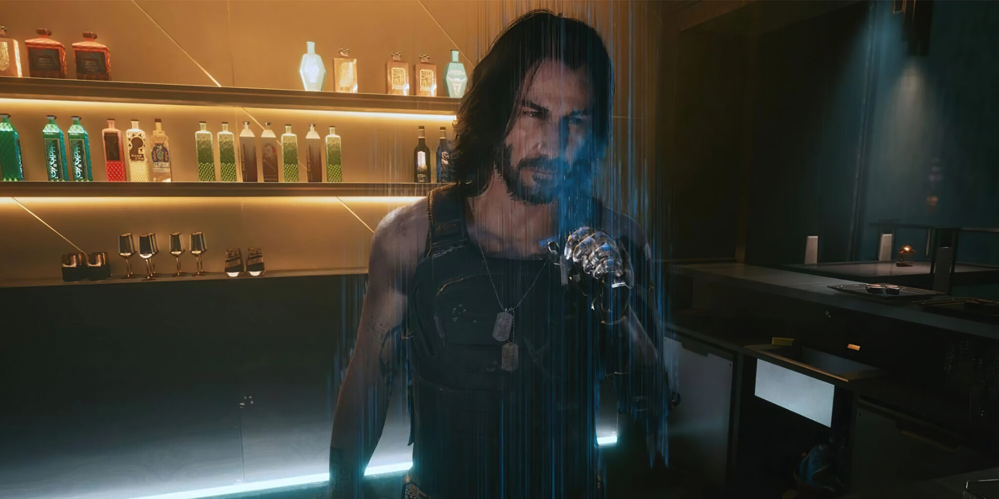 Johnny Silverhand Cyberpunk 2077 4k