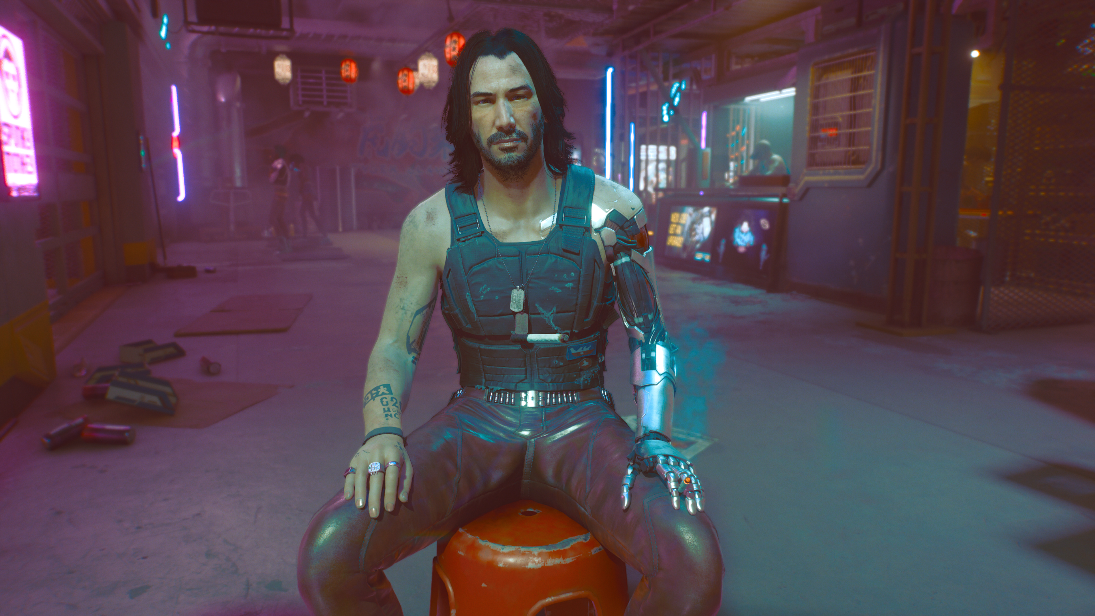 johnny silverhand cyberpunk 2077 game 4k 1614857897