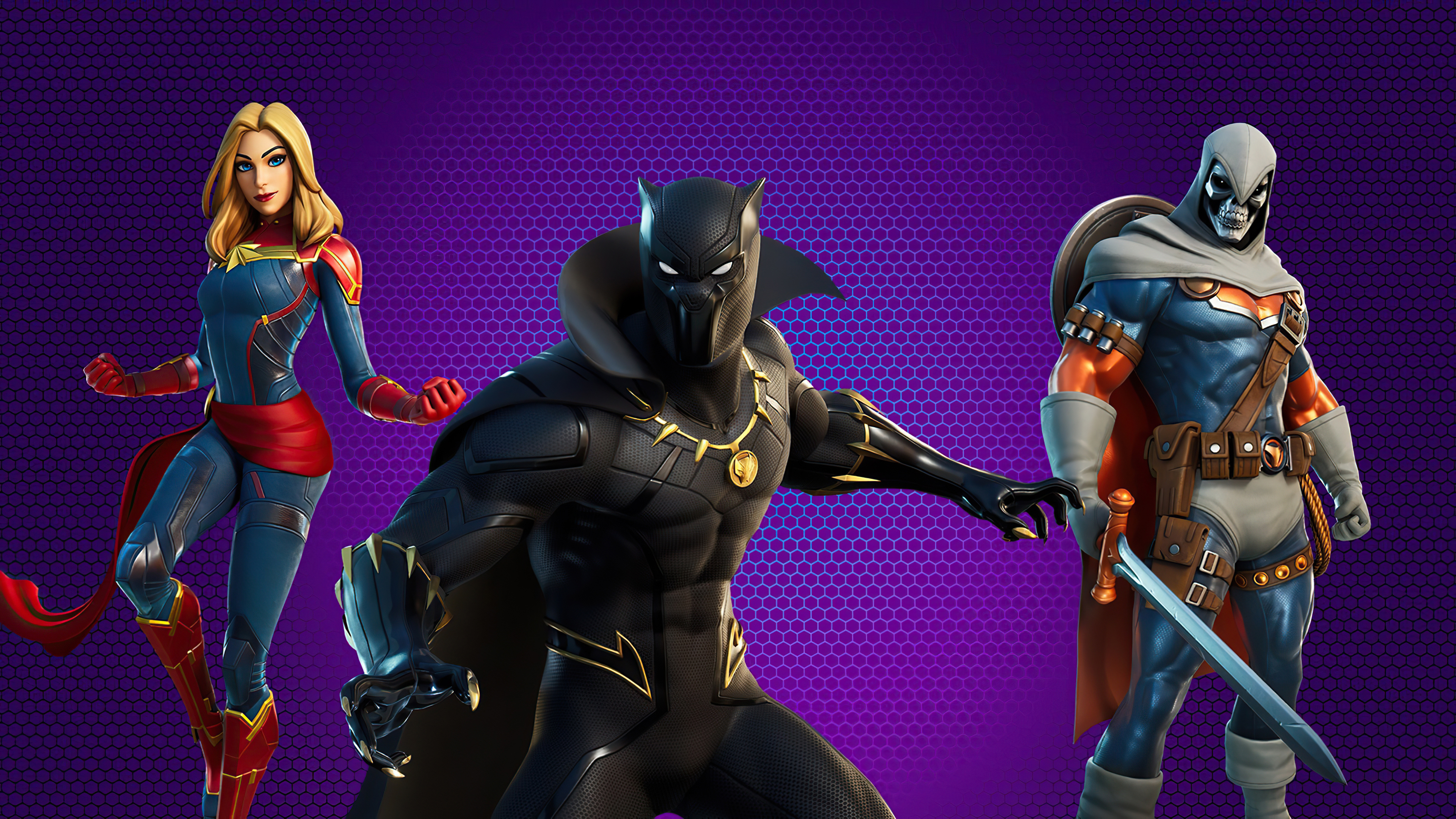 marvel royalty and warriors fortnite 4k 1614856941