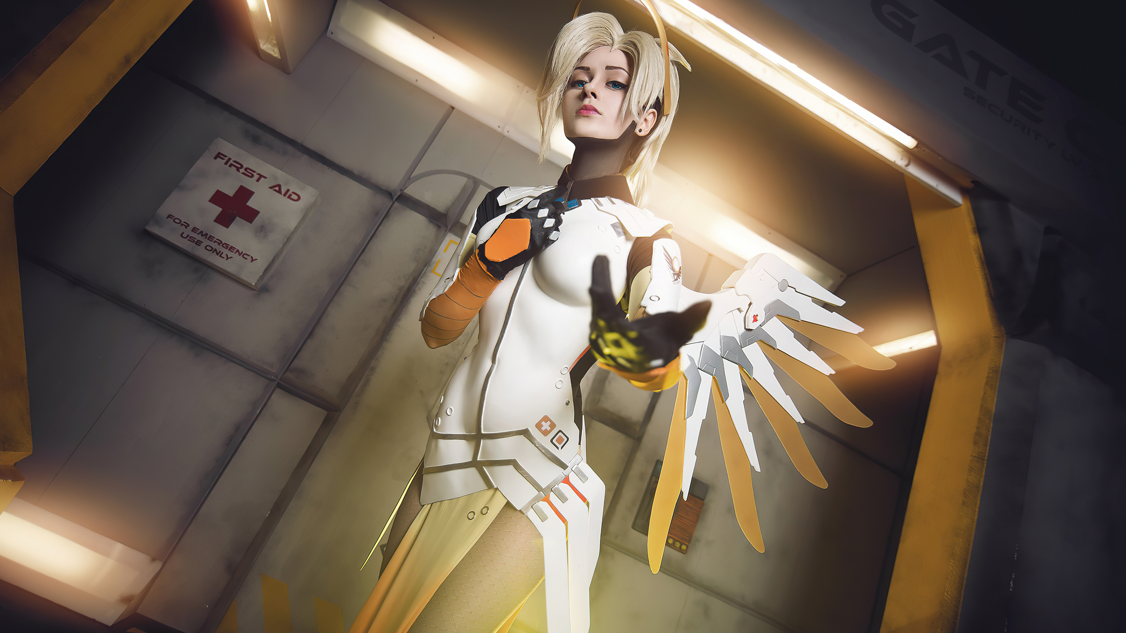 mercy overwatch cosplay 2021 4k 1615133054