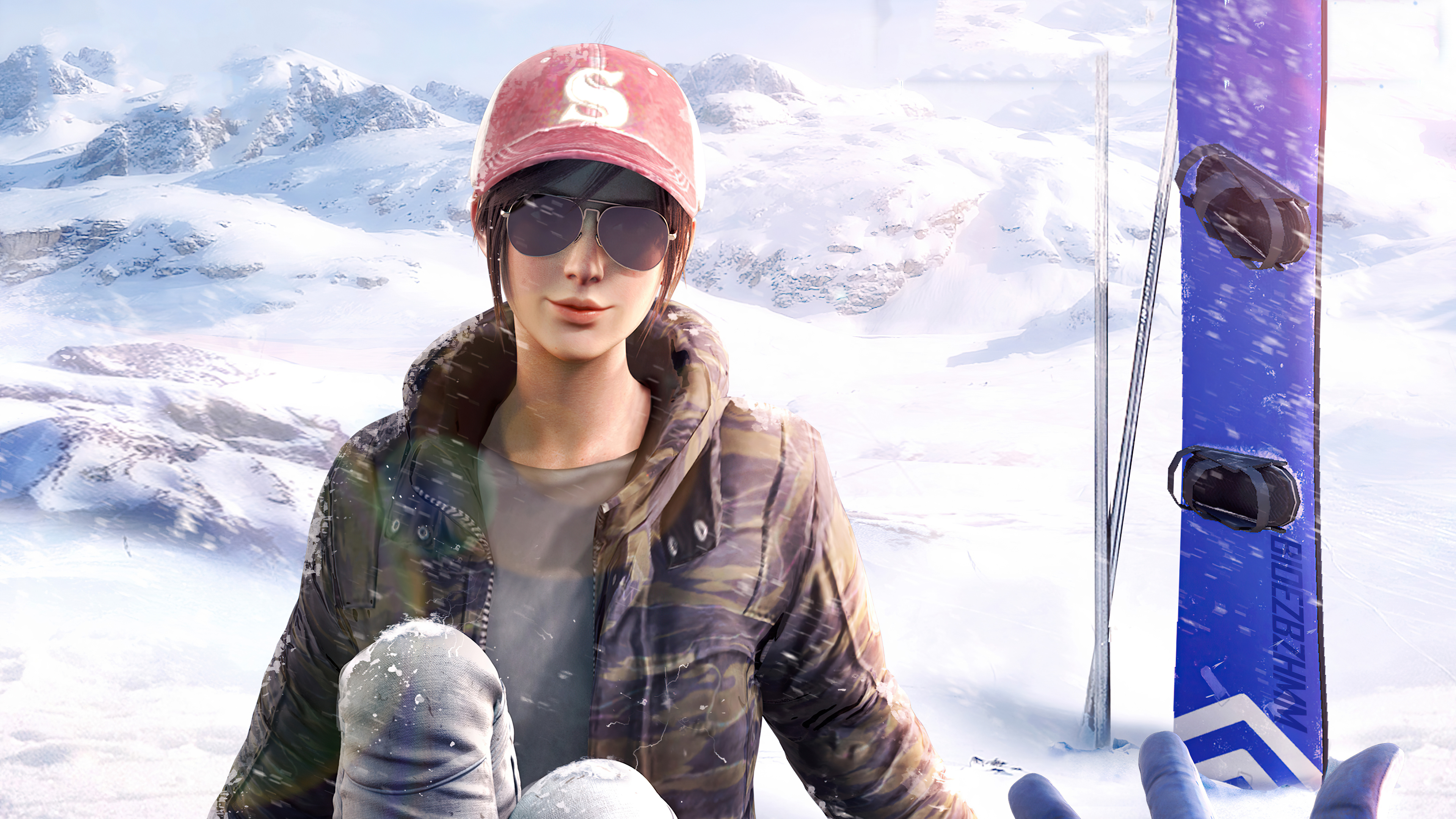 pubg frost girl 4k 1614859534