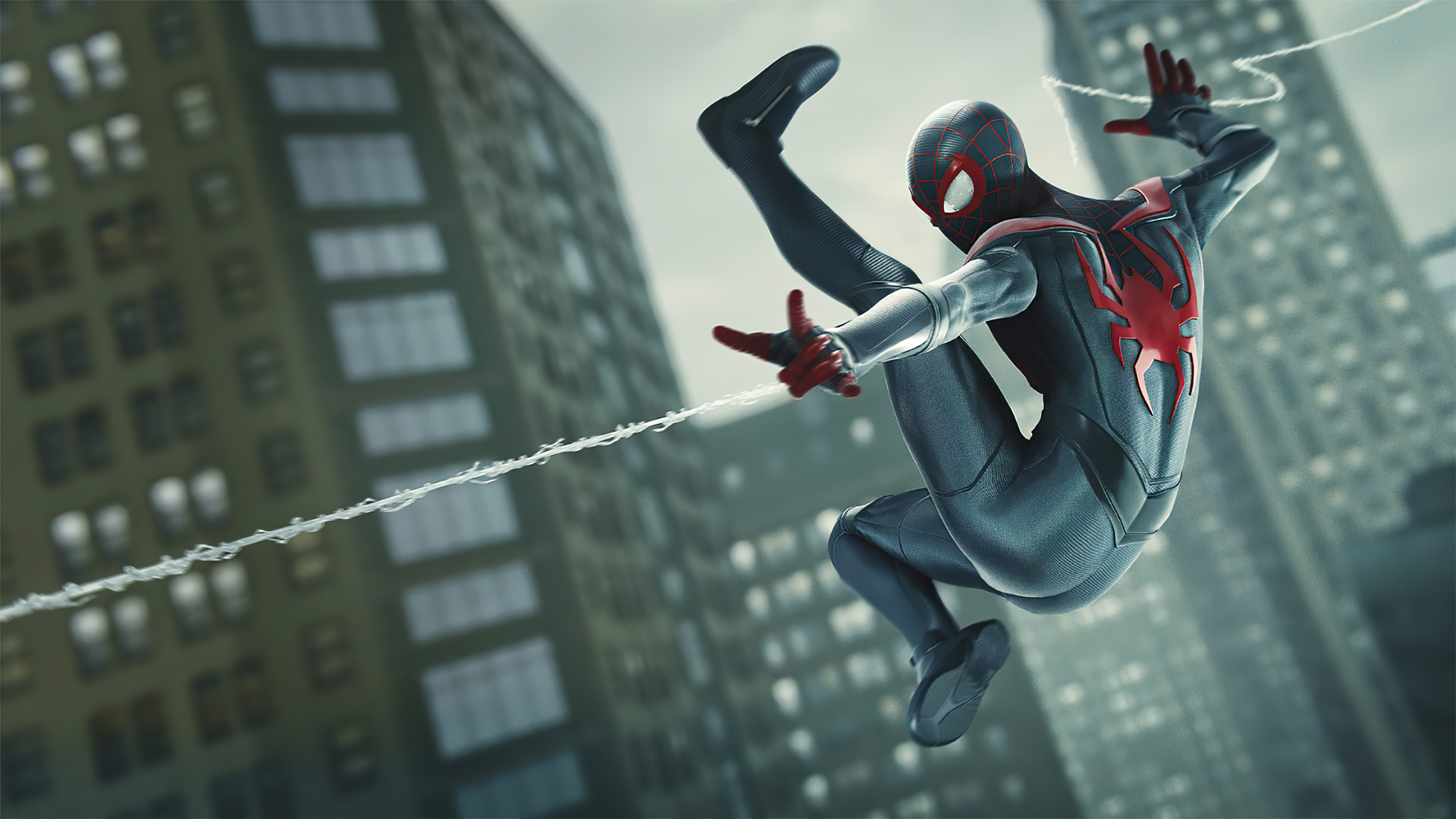 spiderman miles morales web shooter 4k 1614851236